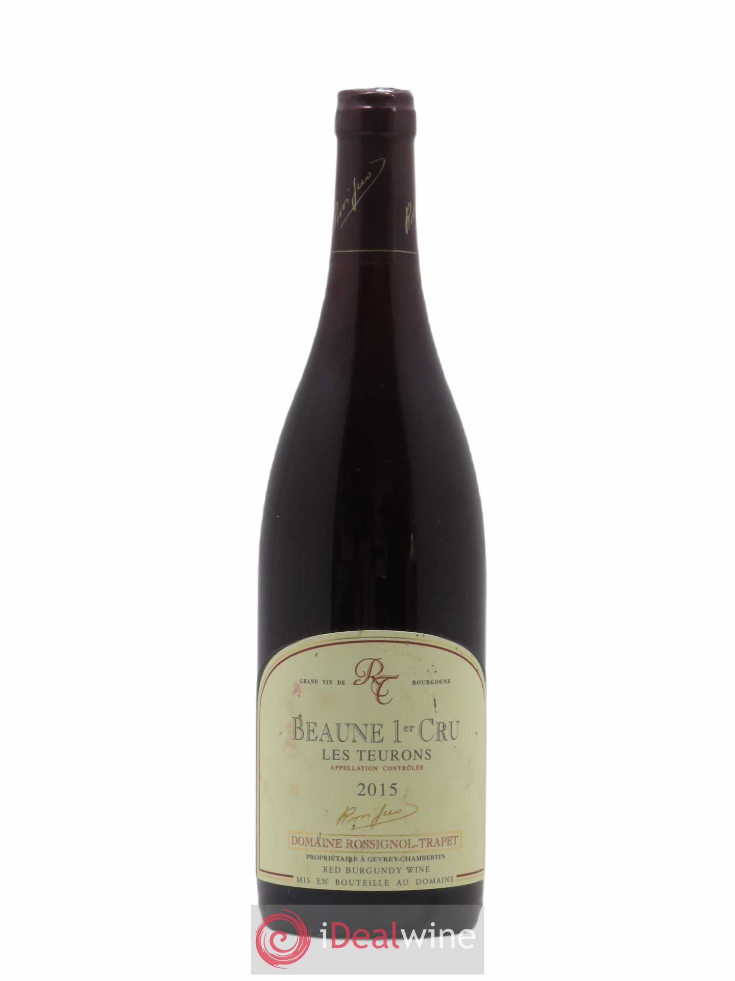 Beaune 1er Cru Les Teurons Rossignol-Trapet (Domaine) 2015 - Lot de 1 bouteille - 0