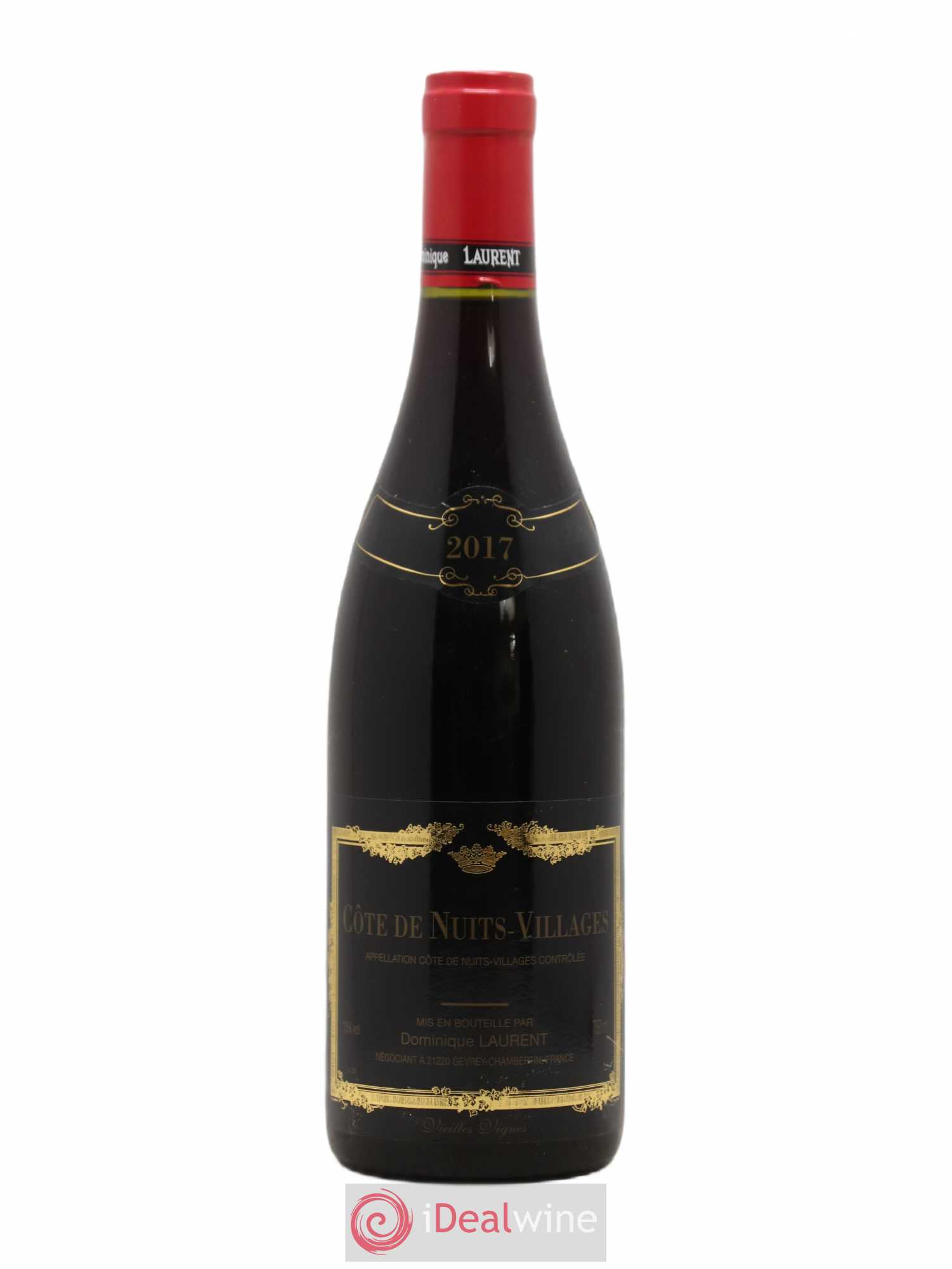 Côte de Nuits-Villages Vieilles vignes Dominique Laurent 2017 - Lot de 1 bouteille - 0
