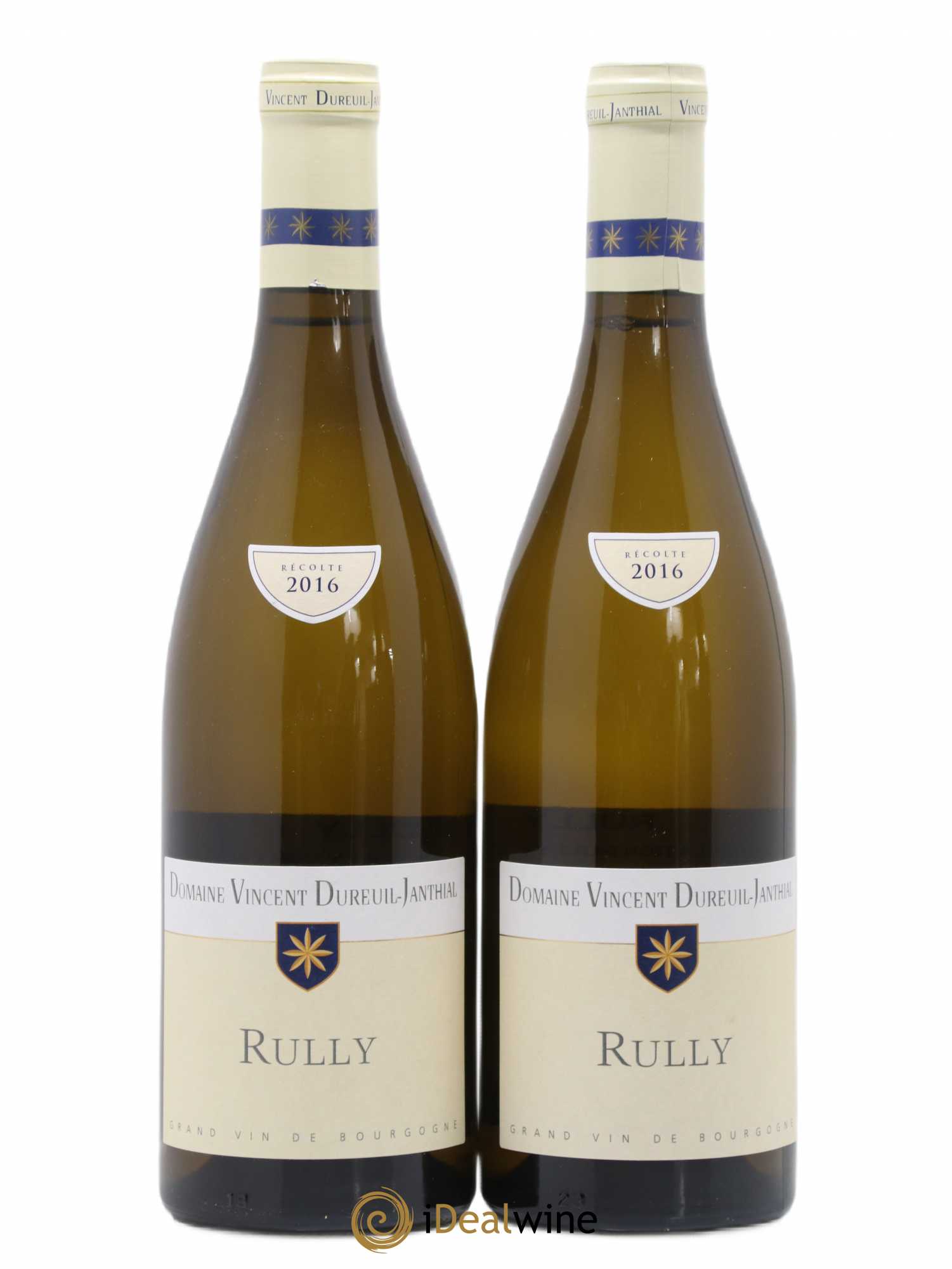 Rully Vincent Dureuil-Janthial 2016 - Lot de 2 bouteilles - 0