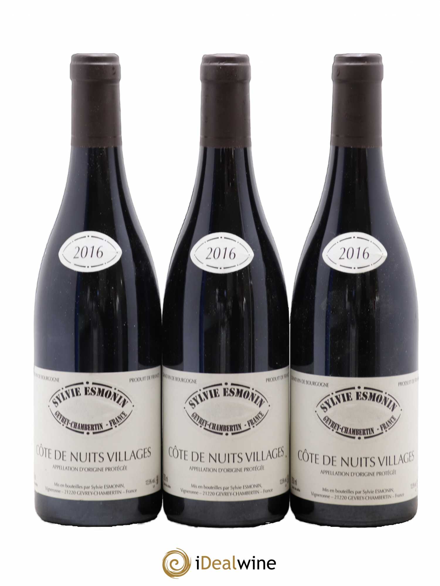 Côte de Nuits-Villages Sylvie Esmonin 2016 - Lot de 3 bouteilles - 0