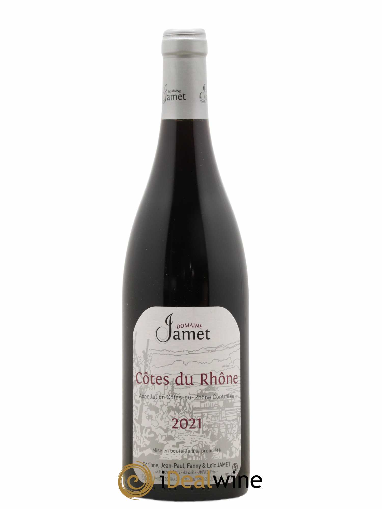 Côtes-du-Rhône Jamet (Domaine) 2021 - Lot de 1 bouteille - 0