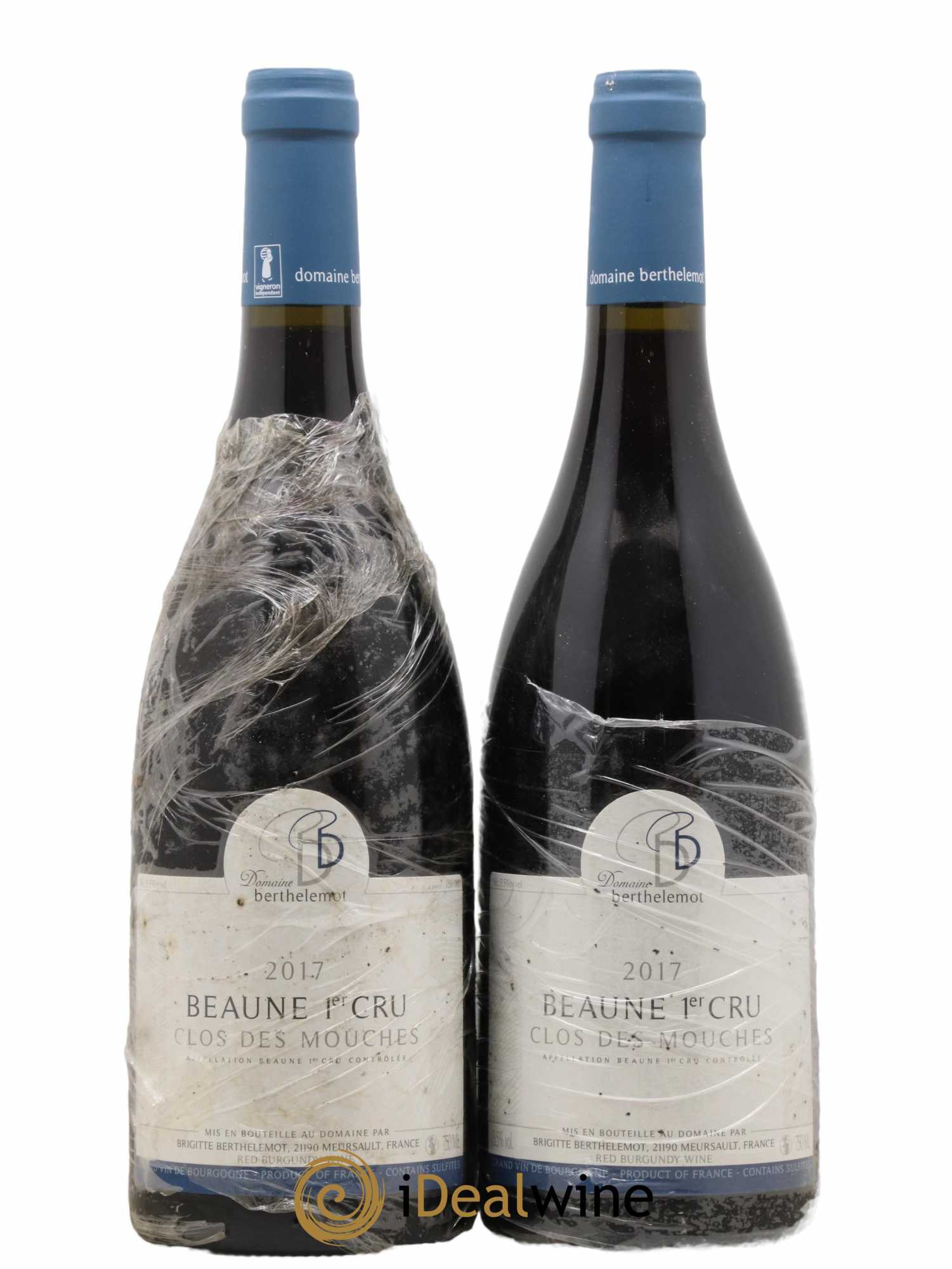 Beaune 1er Cru Clos Des Mouches Berthelemot 2017 - Lot de 2 bouteilles - 0