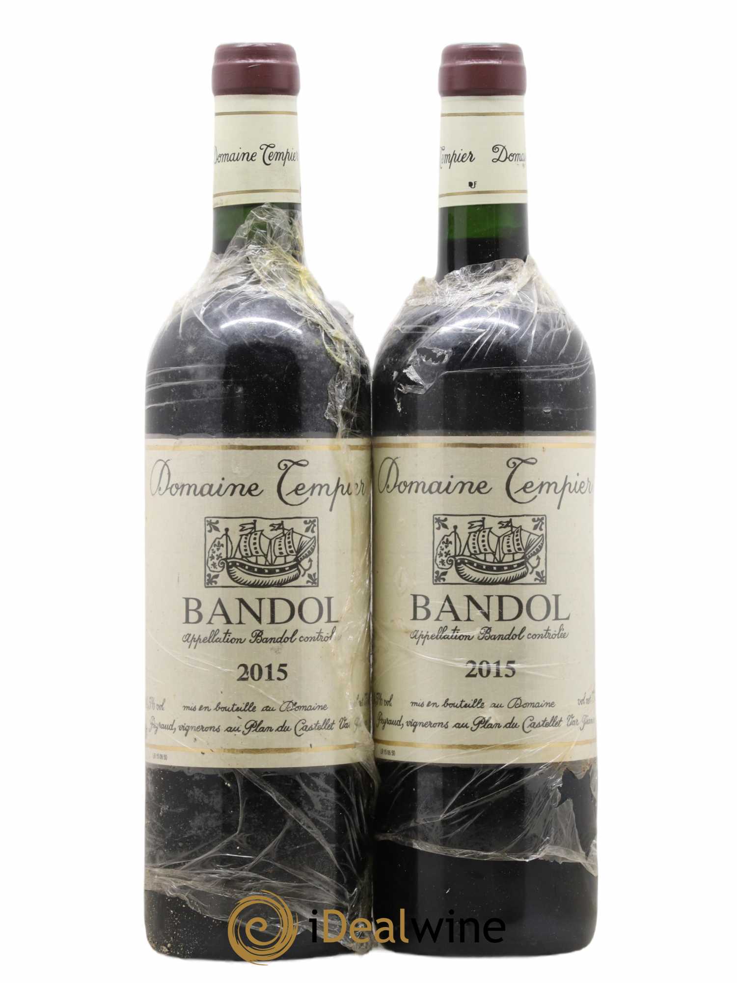Bandol Domaine Tempier Famille Peyraud 2015 - Lot de 2 bouteilles - 0