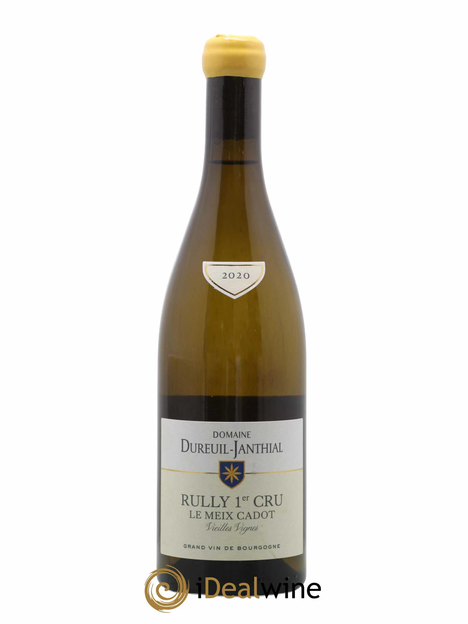 Rully 1er Cru Le Meix Cadot Vieilles Vignes Vincent Dureuil-Janthial 2020 - Lot de 1 bouteille - 0