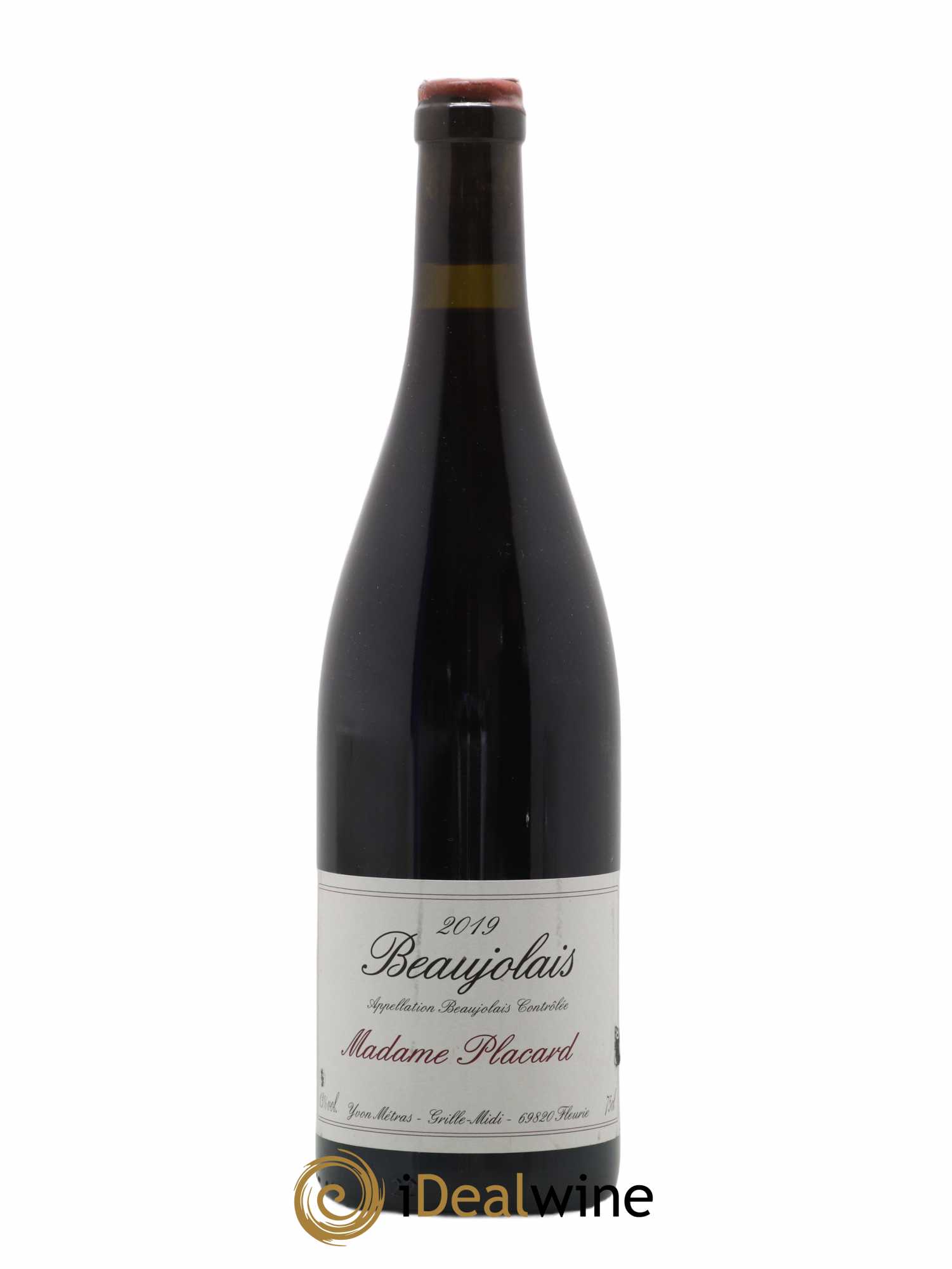 Beaujolais Madame Placard Yvon Métras 2019 - Lot de 1 bouteille - 0