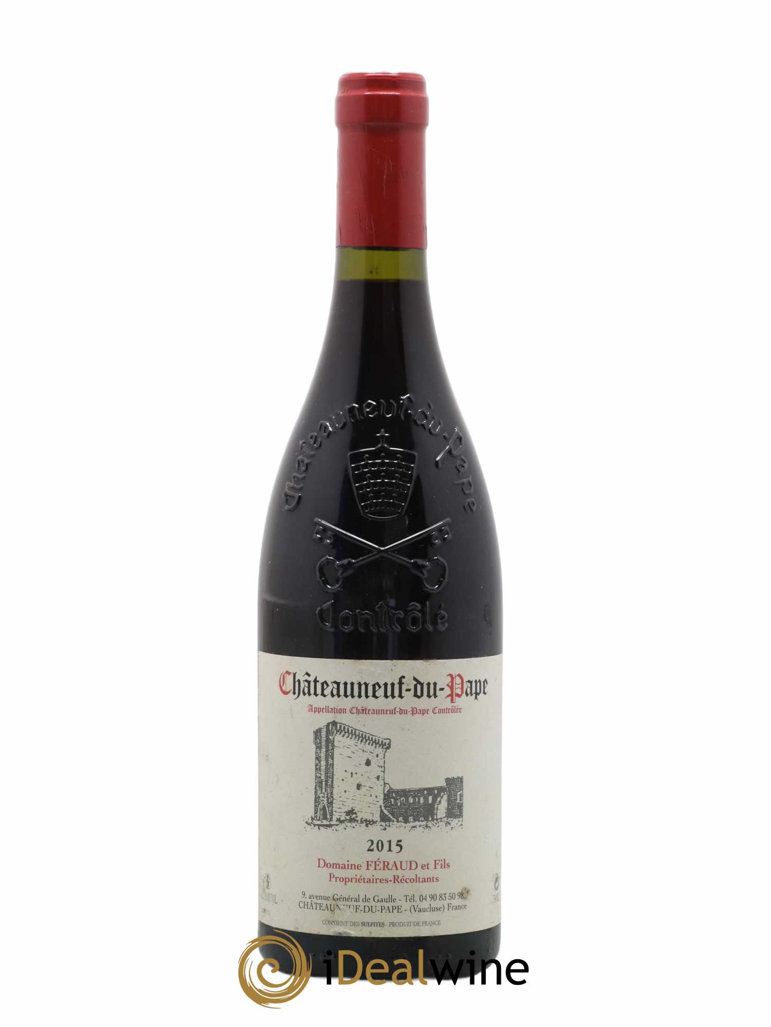 Châteauneuf-du-Pape Eddie Feraud 2015 - Posten von 1 Flasche - 0