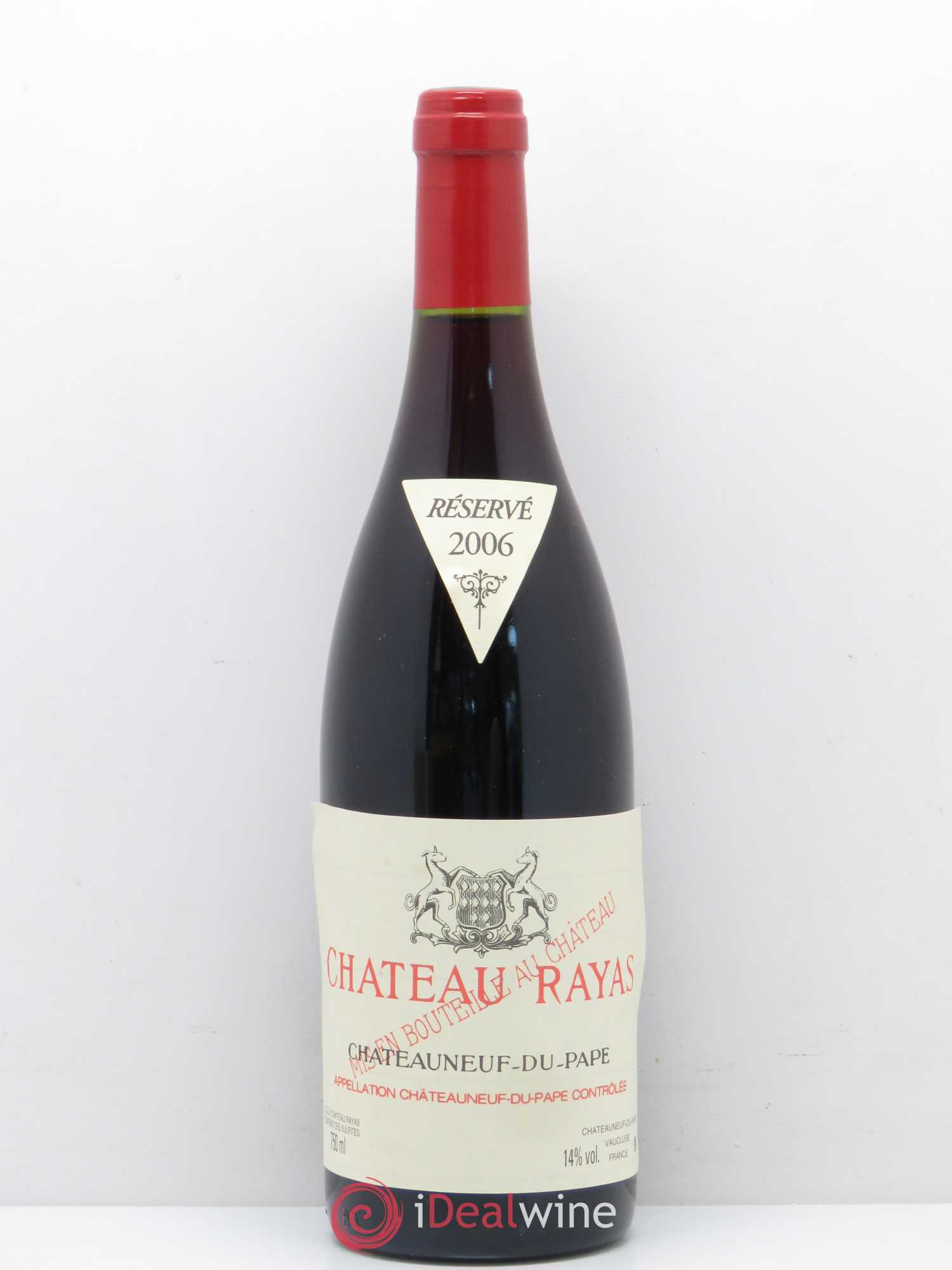 Châteauneuf-du-Pape Château Rayas Emmanuel Reynaud 2006 - Lot de 1 bouteille - 0