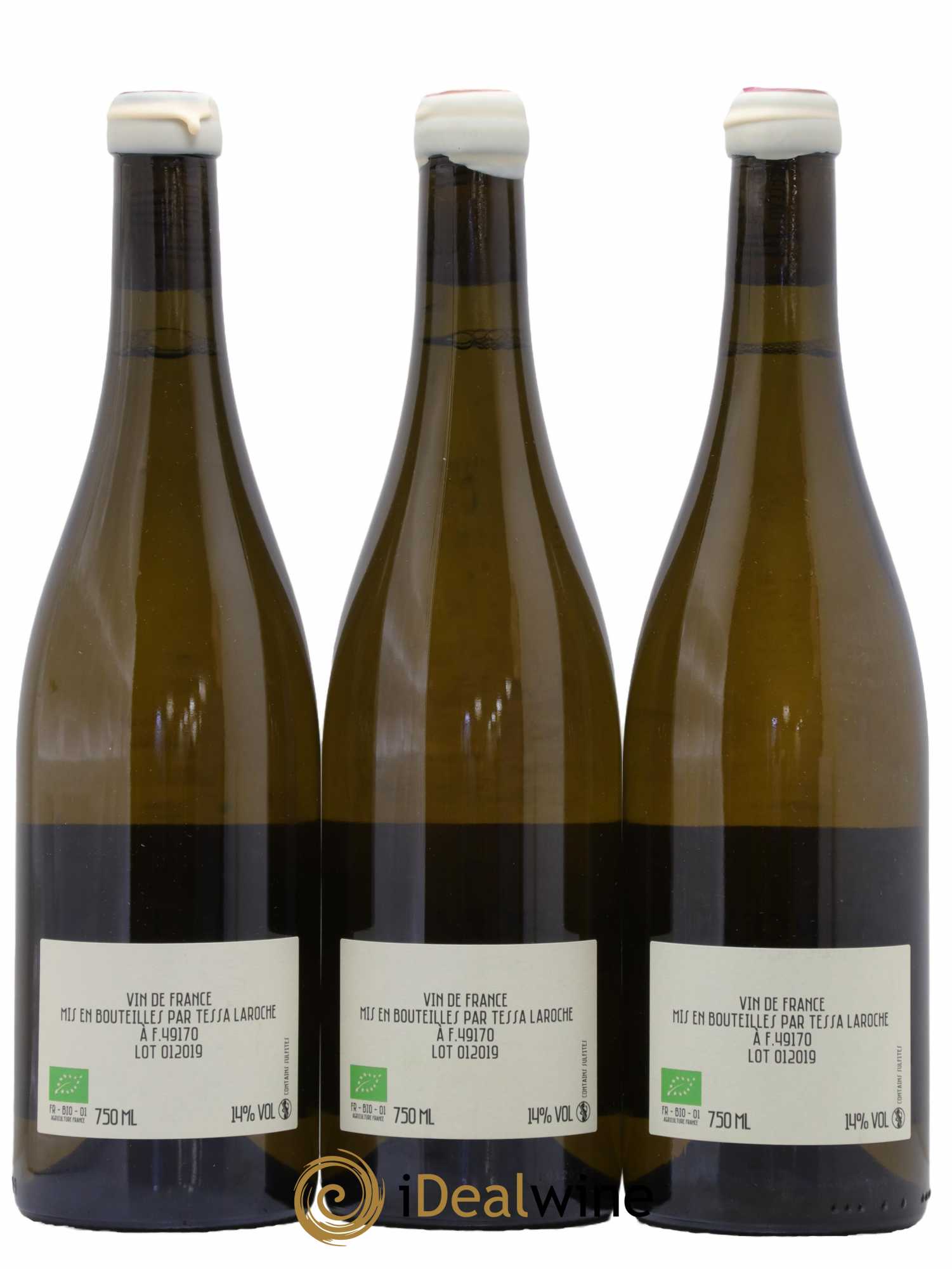 Vin de France Le Berceau des Fées Tessa Laroche 2019 - Lot de 3 bouteilles - 1