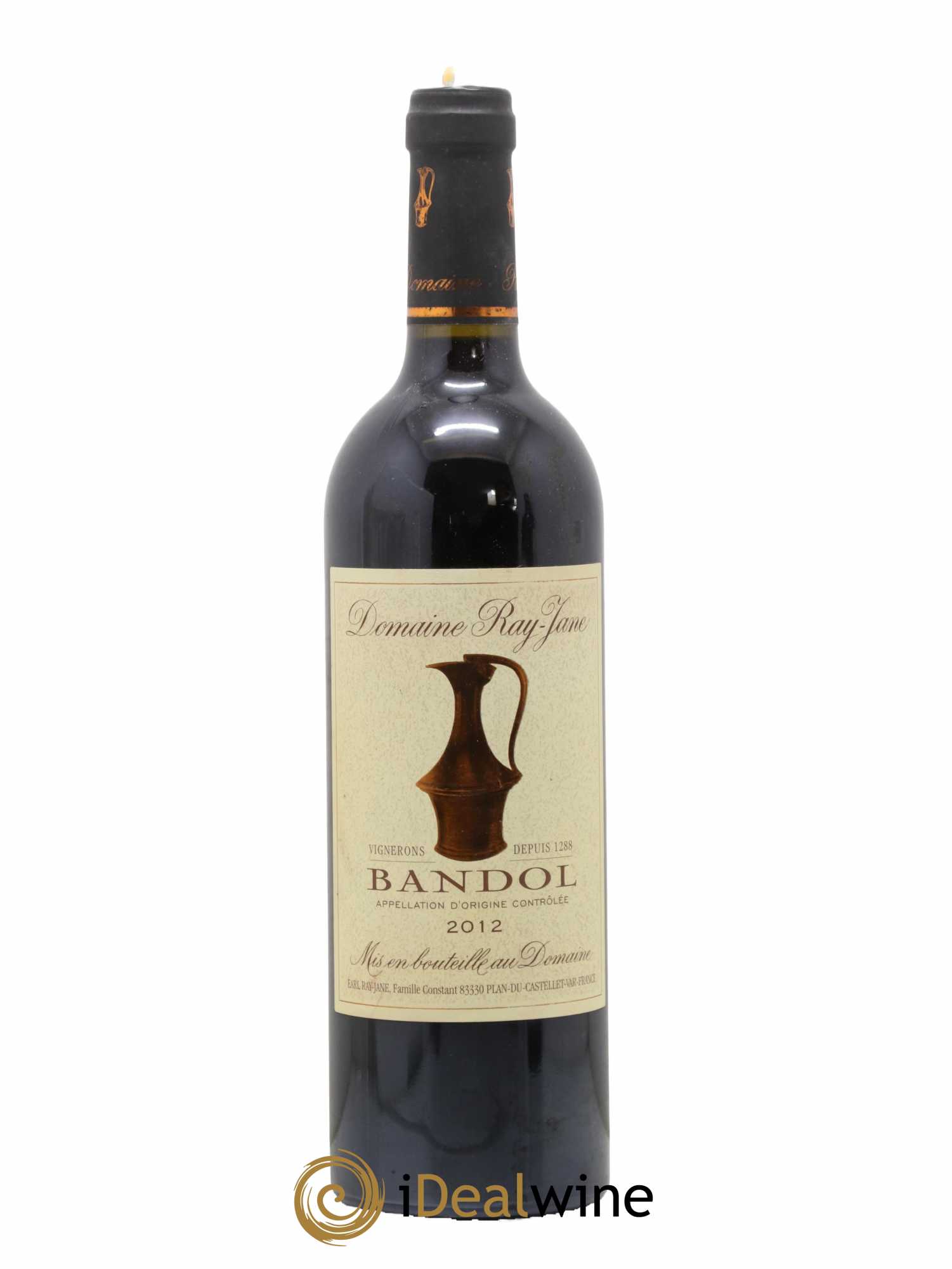 Bandol Domaine Ray Jane 2012 - Lot de 1 bouteille - 0