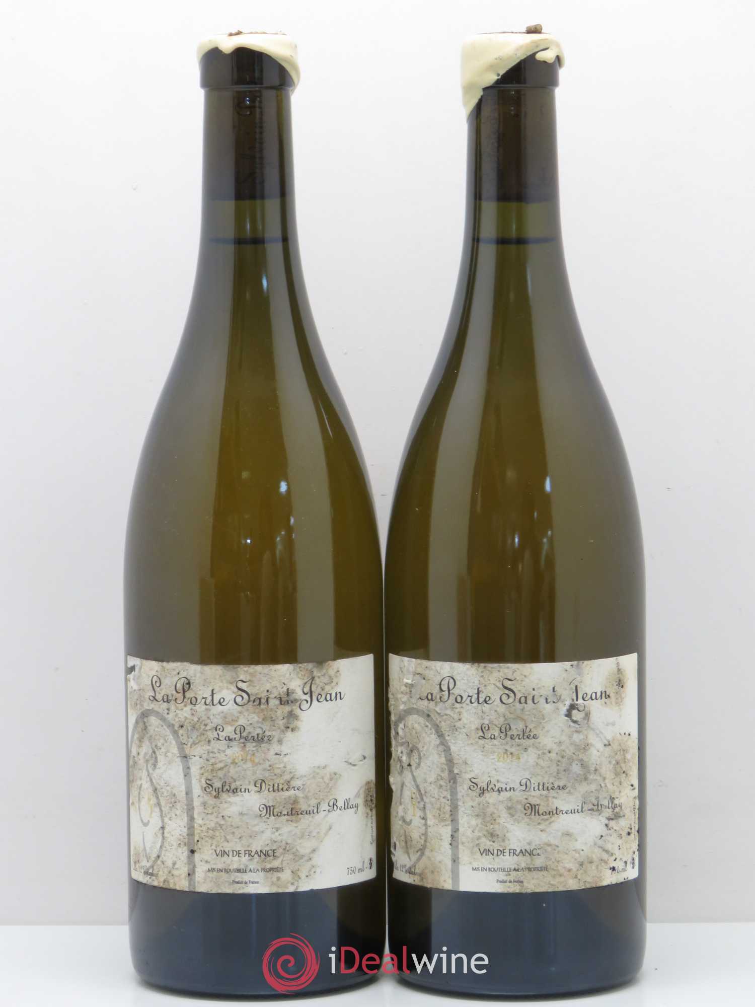 Vin de France La Perlée La Porte Saint Jean 2014 - Lot de 2 bouteilles - 0