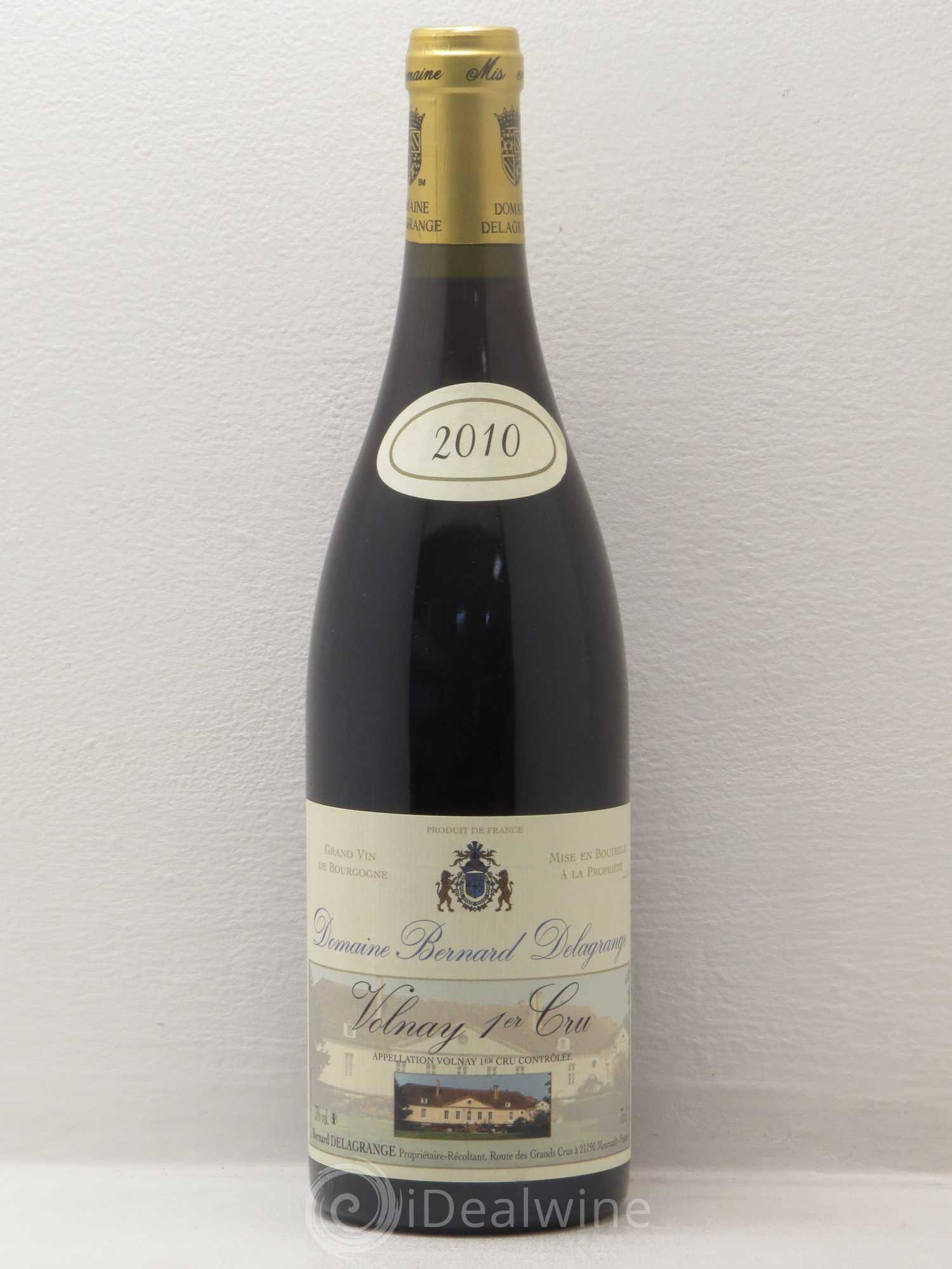 Volnay 1er Cru Domaine Bernard Delagrange 2010 - Posten von 1 Flasche - 0