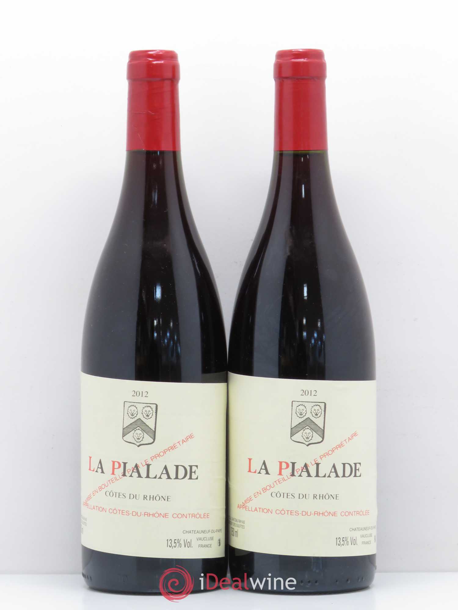 Côtes-du-Rhône La Pialade Emmanuel Reynaud 2012 - Lot de 2 bouteilles - 0