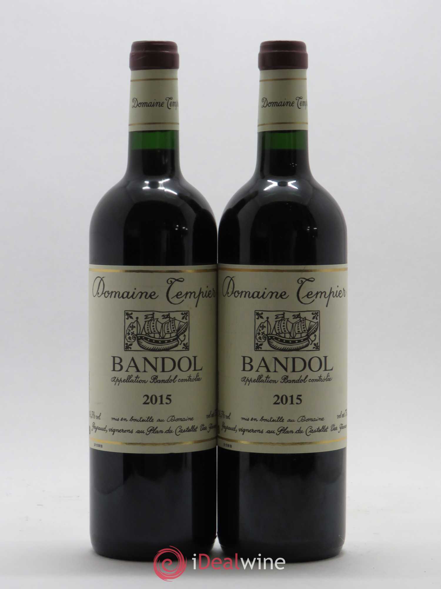 Bandol Domaine Tempier Famille Peyraud 2015 - Lot de 2 bouteilles - 0
