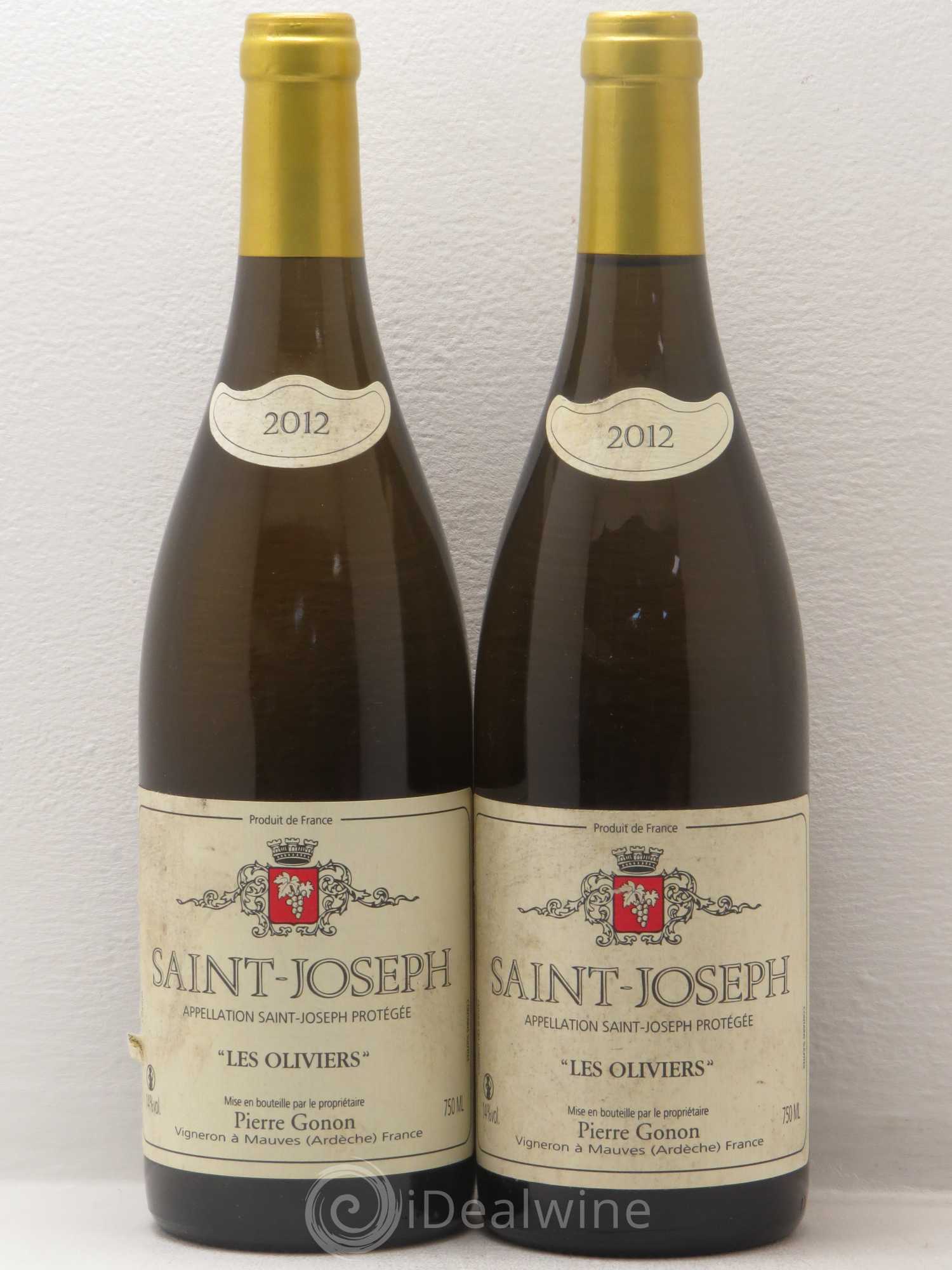 Saint-Joseph Les Oliviers Gonon (Domaine) 2012 - Lot de 2 bouteilles - 0