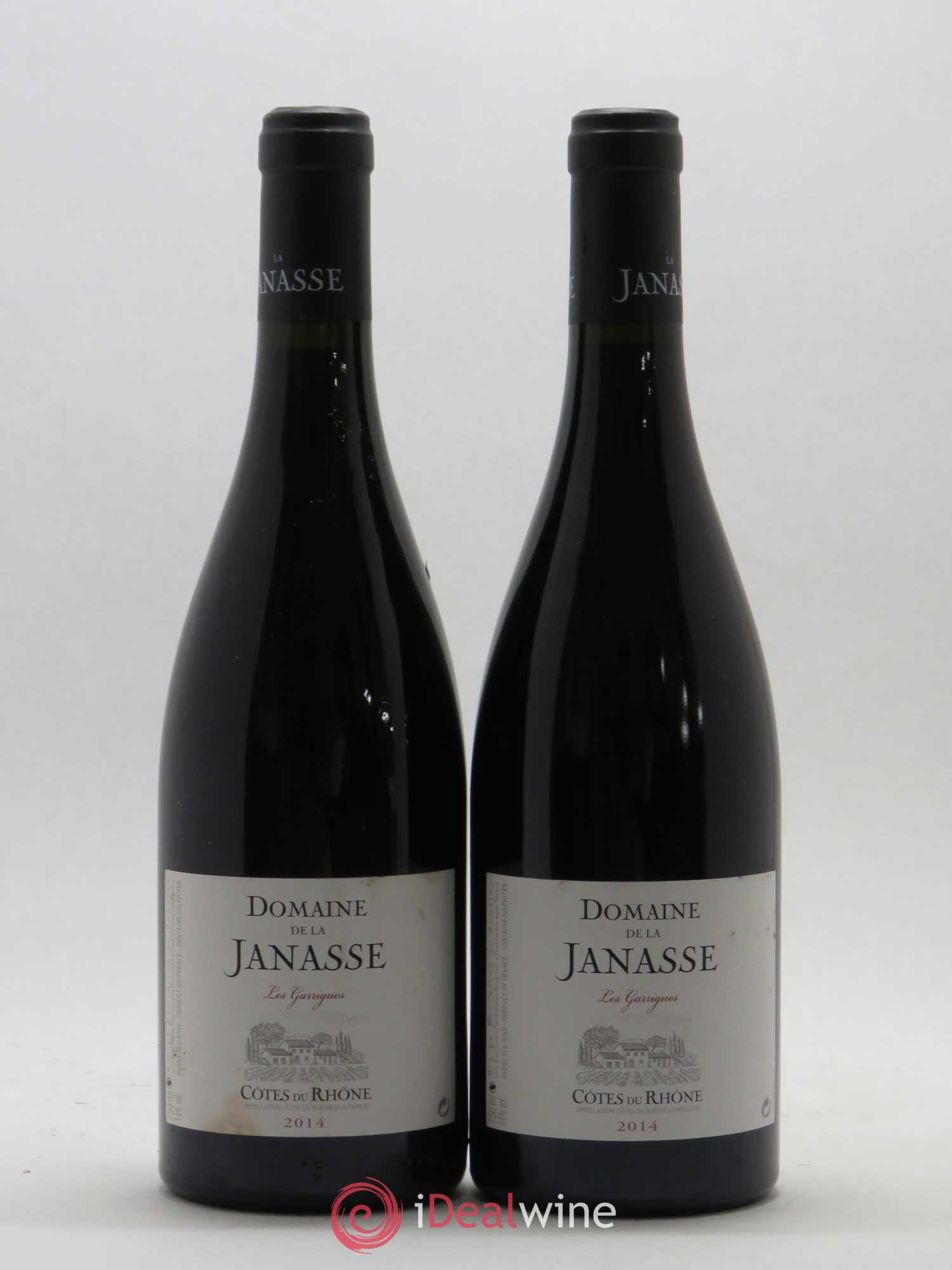 Côtes-du-Rhône La Janasse (Domaine de) Aimé Sabon Les Garrigues 2014 - Lot de 2 bouteilles - 0
