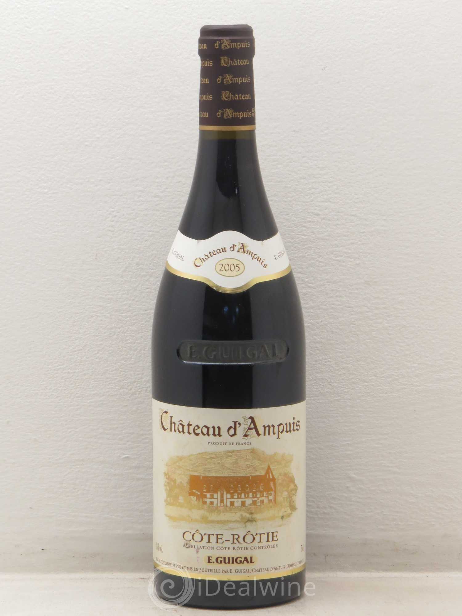 Côte-Rôtie Château d'Ampuis Guigal 2005 - Lot de 1 bouteille - 0
