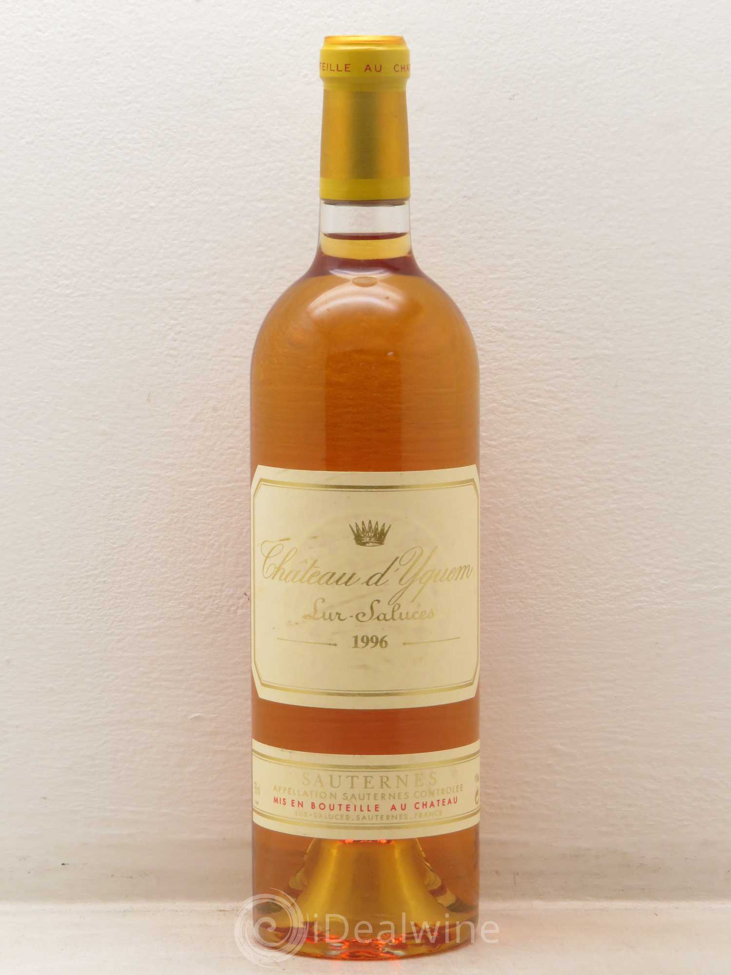 Château d' Yquem 1er Cru Classé Supérieur 1996 - Lotto di 1 bottiglia - 0