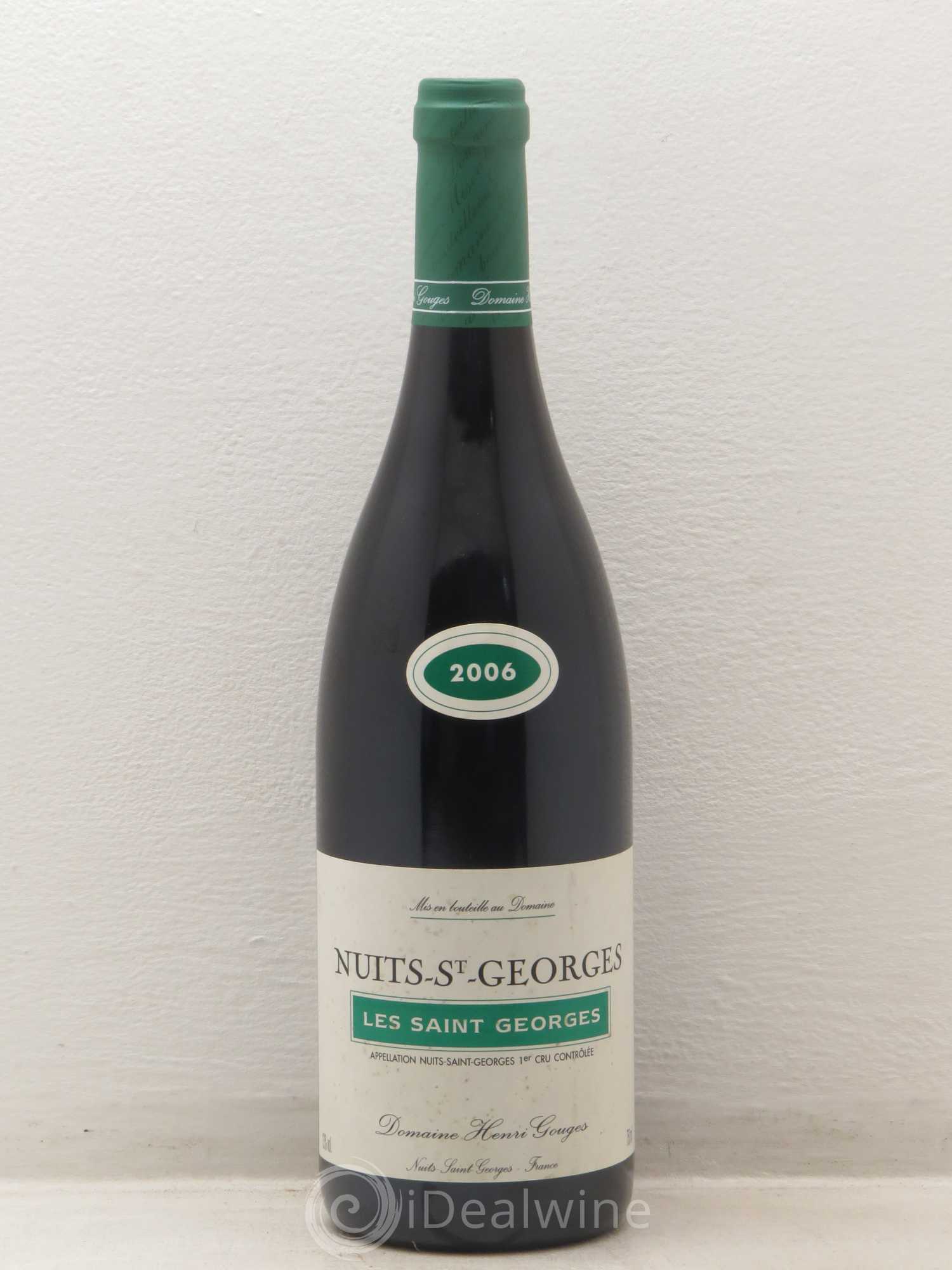 Nuits-Saint-Georges 1er Cru Les Saints Georges Henri Gouges 2006 - Lot de 1 bouteille - 0