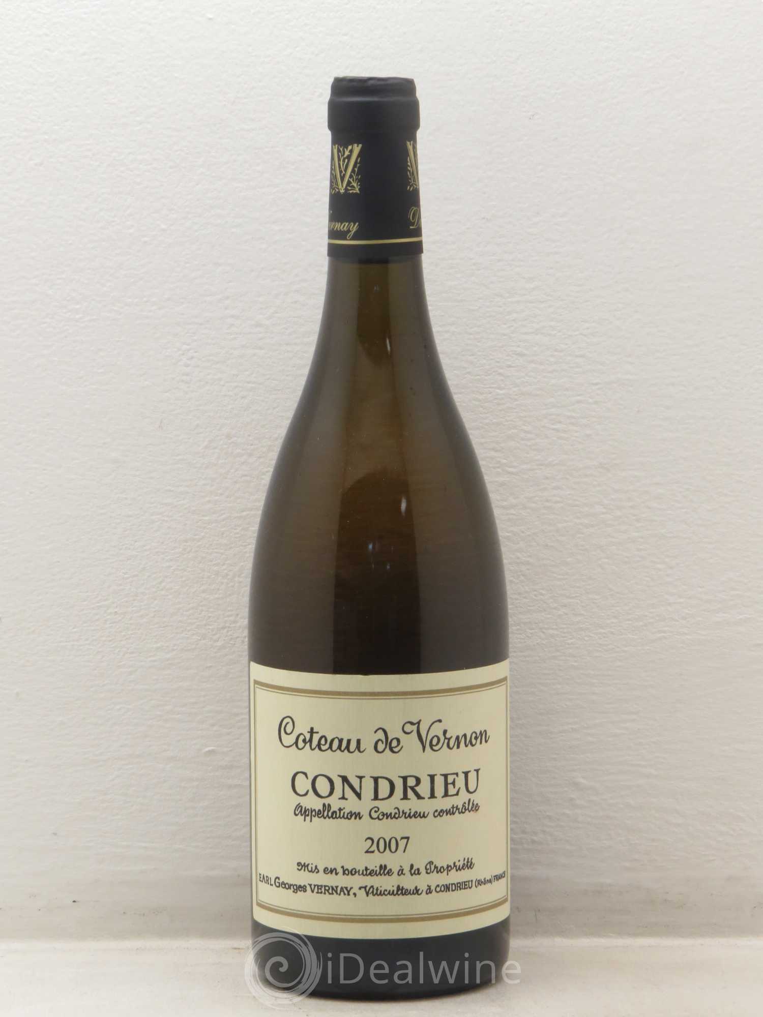 Condrieu Coteau de Vernon Georges Vernay 2007 - Lot de 1 bouteille - 0
