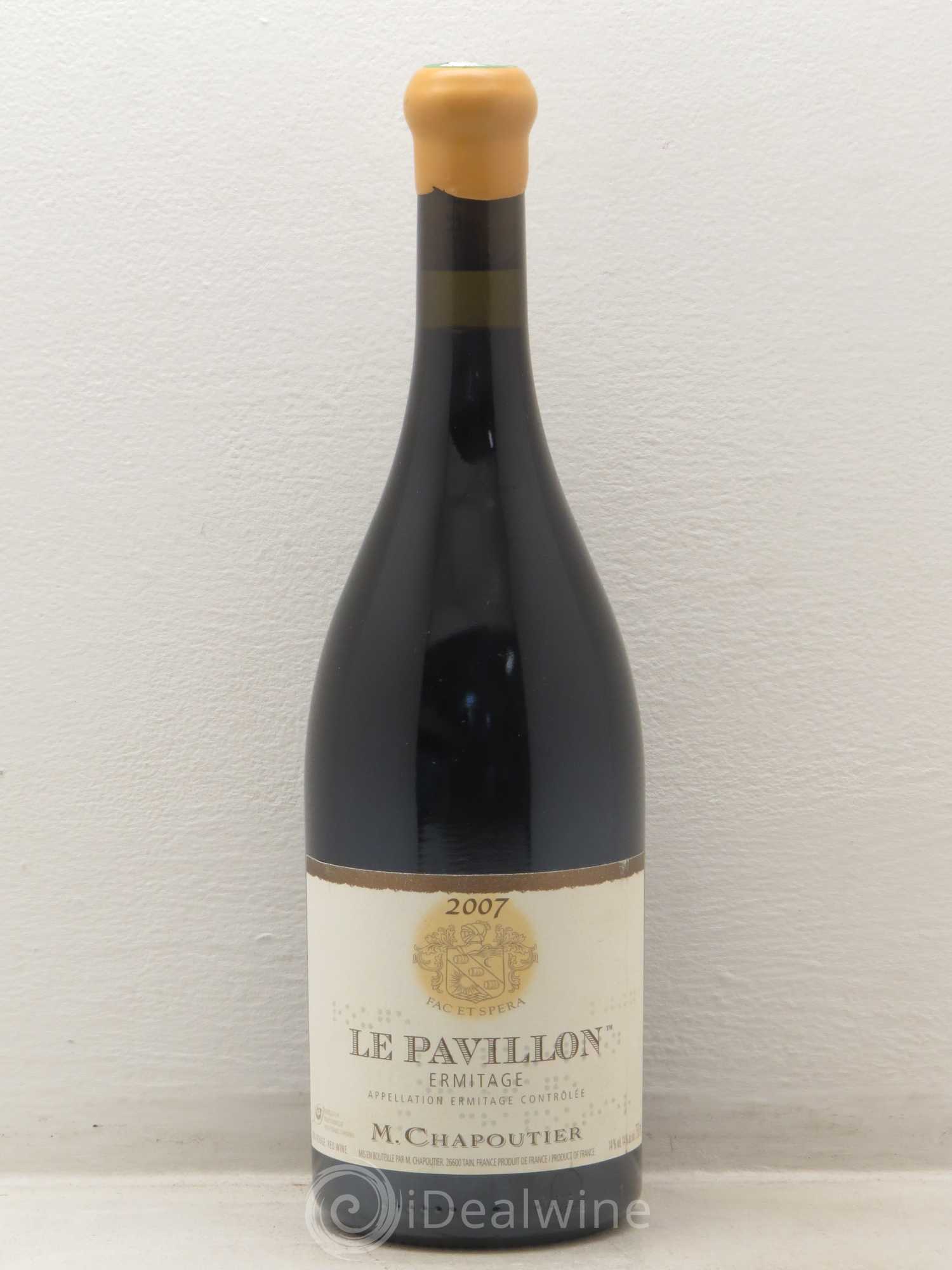 Hermitage Ermitage Le Pavillon Chapoutier 2007 - Lot de 1 bouteille - 0