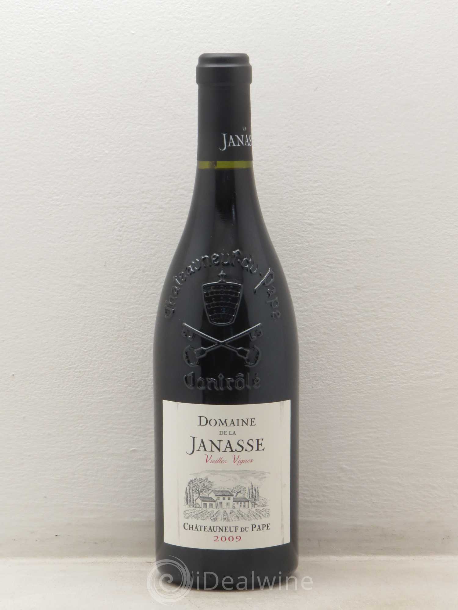 Châteauneuf-du-Pape Cuvée Vieilles Vignes La Janasse (Domaine de) 2009 - Lot de 1 bouteille - 0
