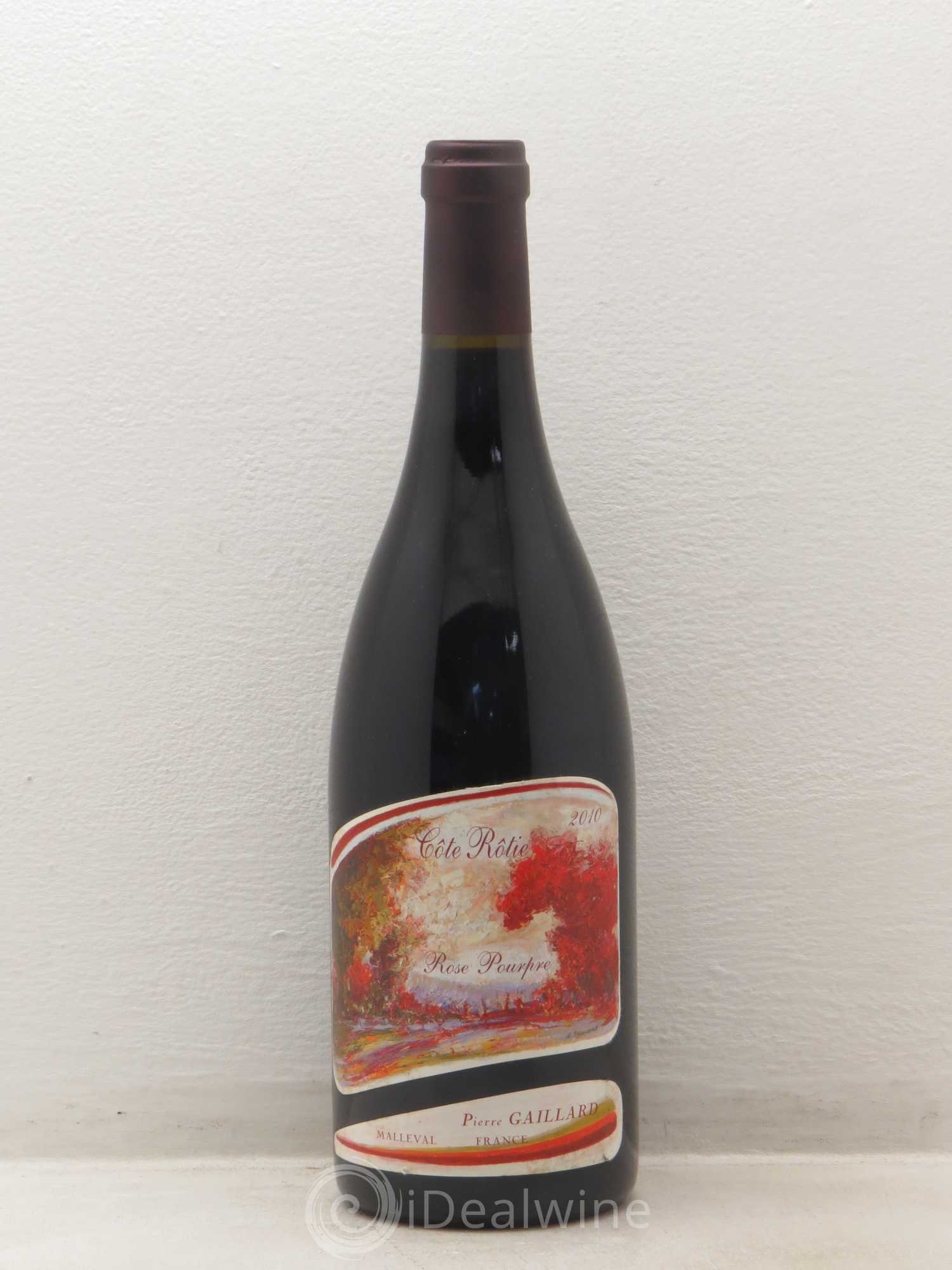 Côte-Rôtie Rose Pourpre Pierre Gaillard 2010 - Lot de 1 bouteille - 0
