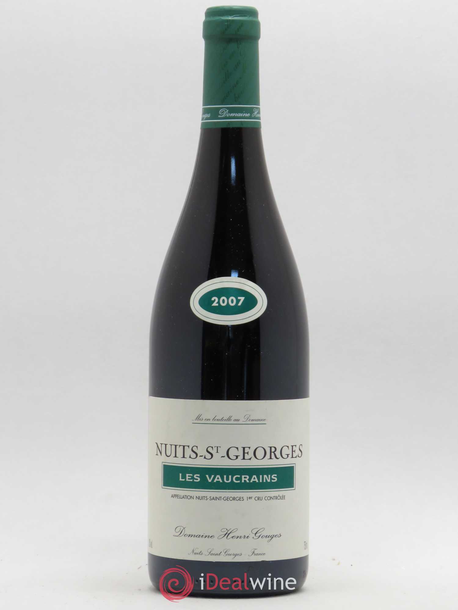 Nuits-Saint-Georges 1er Cru Les Vaucrains Henri Gouges 2007 - Lot de 1 bouteille - 0