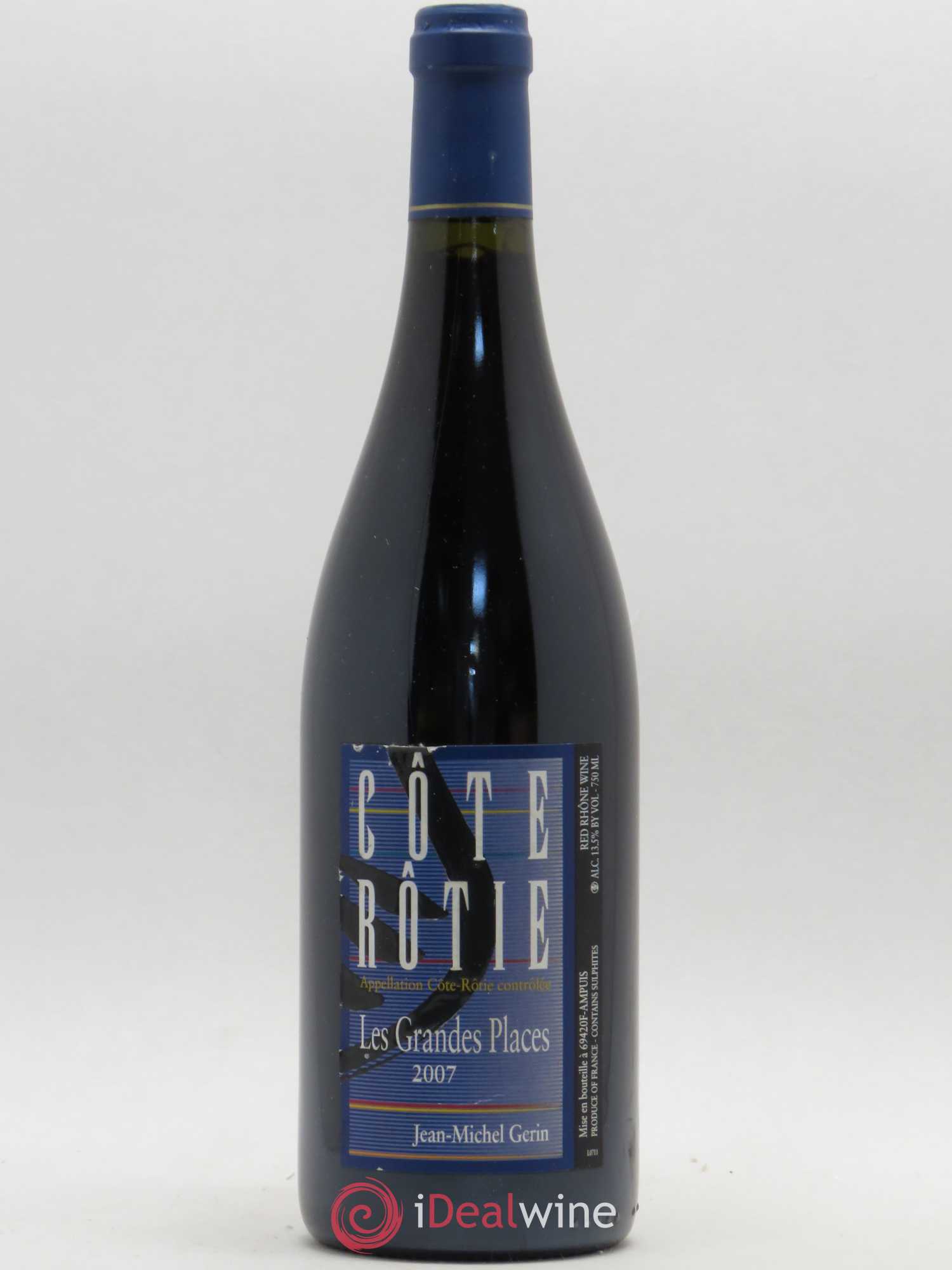 Côte-Rôtie Les Grandes Places Jean-Michel Gerin 2007 - Lot de 1 bouteille - 0