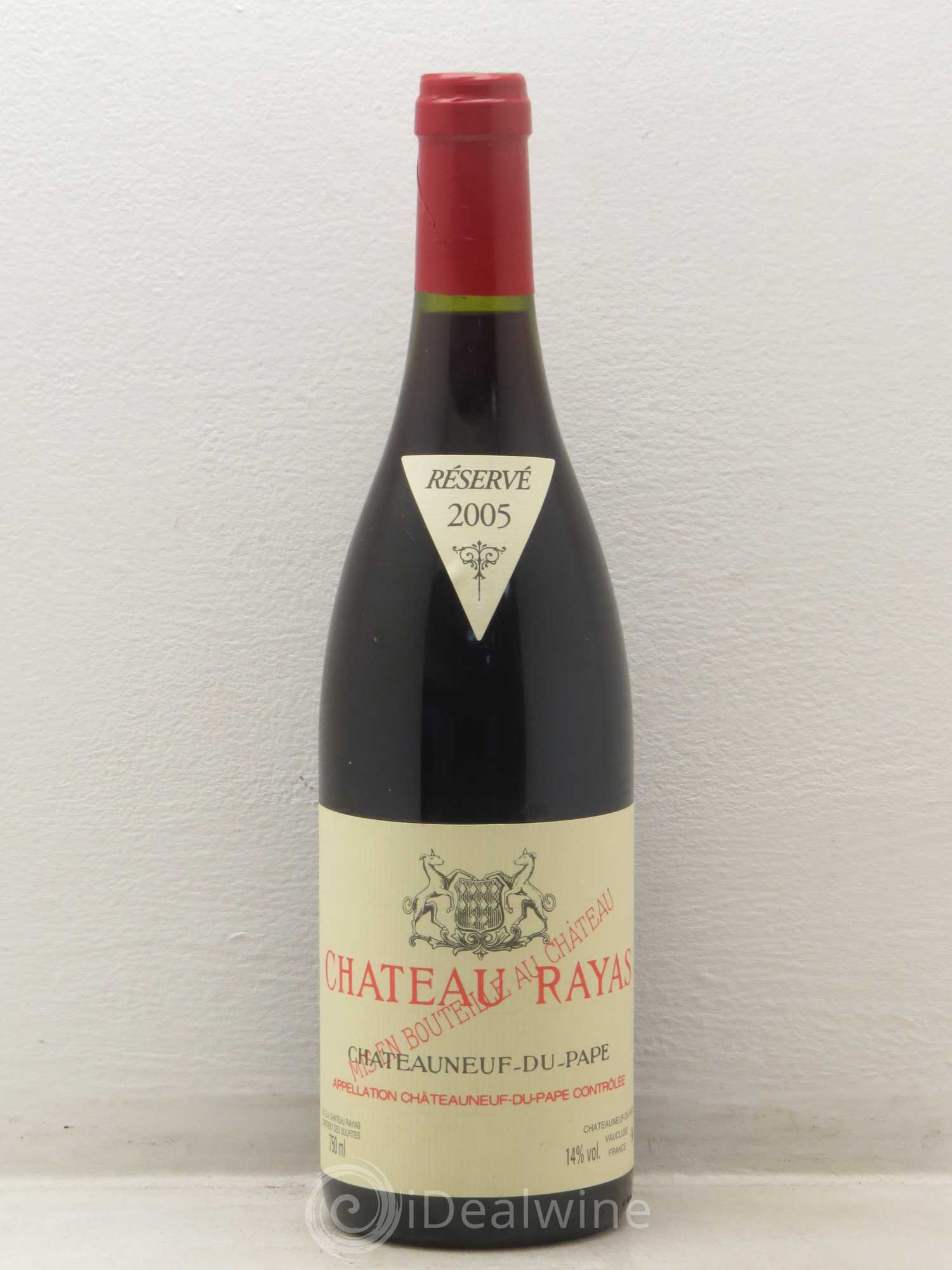 Châteauneuf-du-Pape Château Rayas Emmanuel Reynaud 2005 - Lot de 1 bouteille - 0