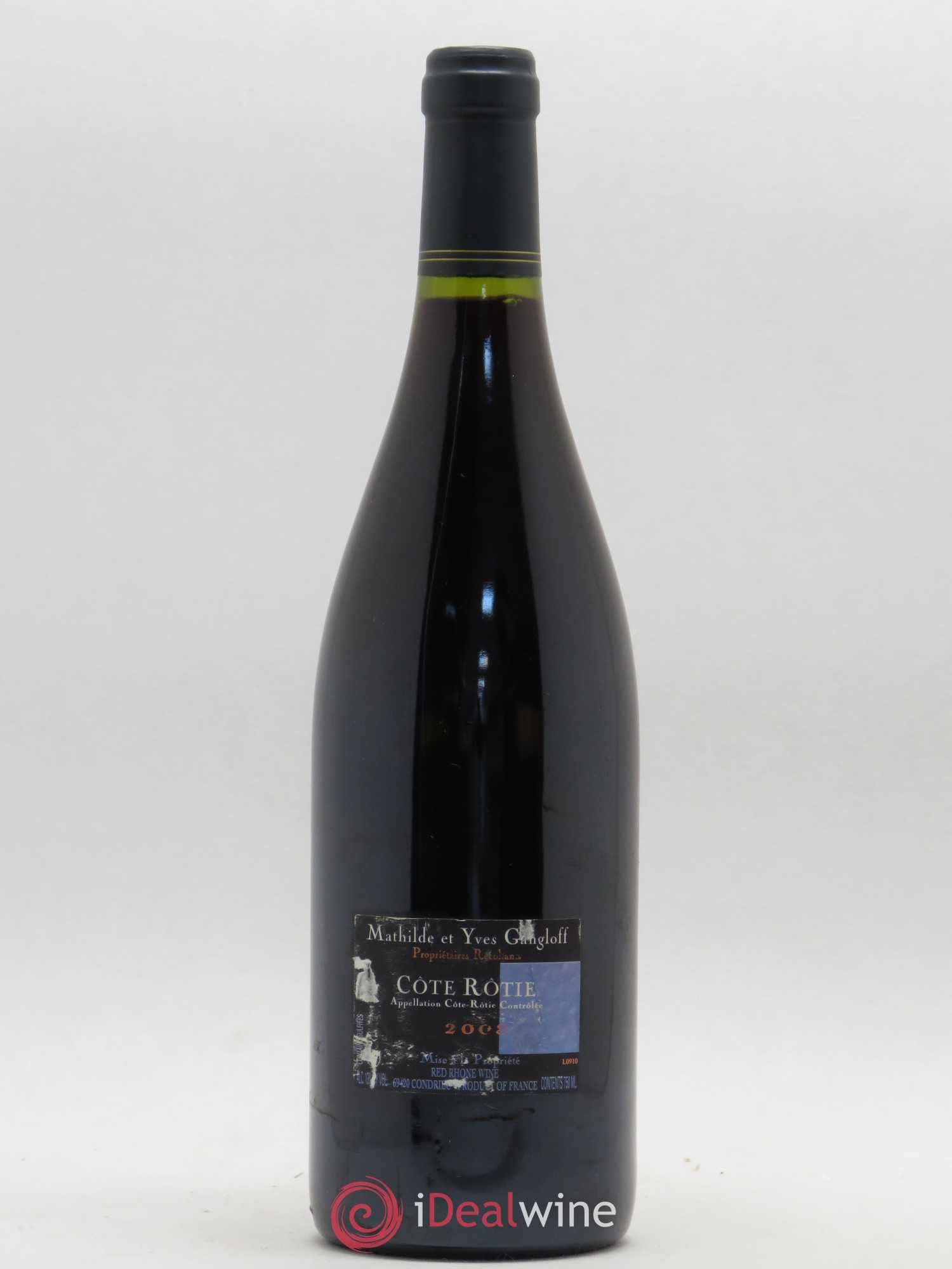 Côte-Rôtie La Barbarine Gangloff (Domaine) 2008 - Lot de 1 bouteille - 1
