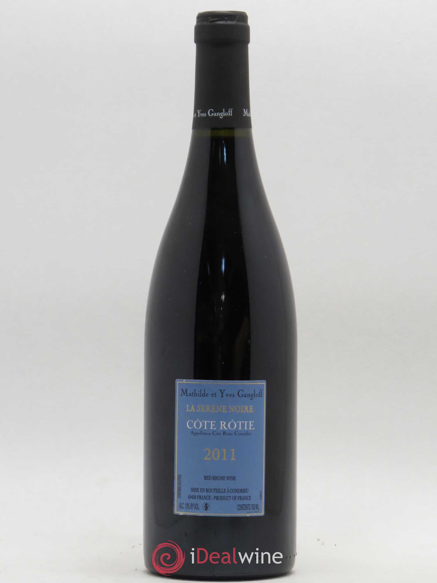 Côte-Rôtie La Sereine Noire Gangloff (Domaine) 2011 - Lot de 1 bouteille - 1