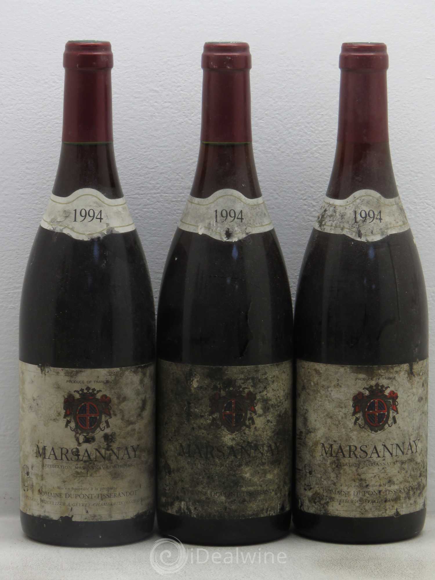 Marsannay Dupont Tisserandot 1994 - Posten von 6 Flaschen - 1