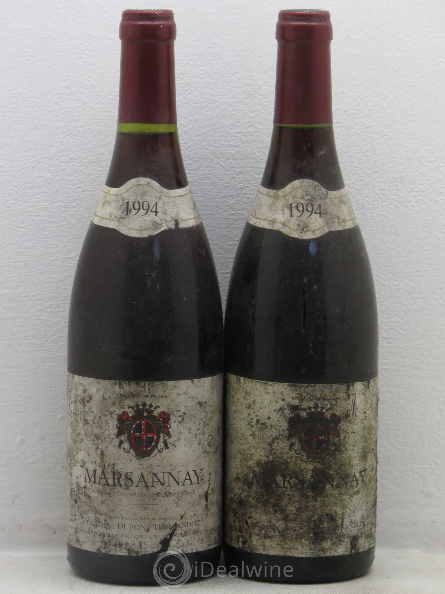Marsannay Dupont Tisserandot 1994 - Posten von 5 Flaschen - 2