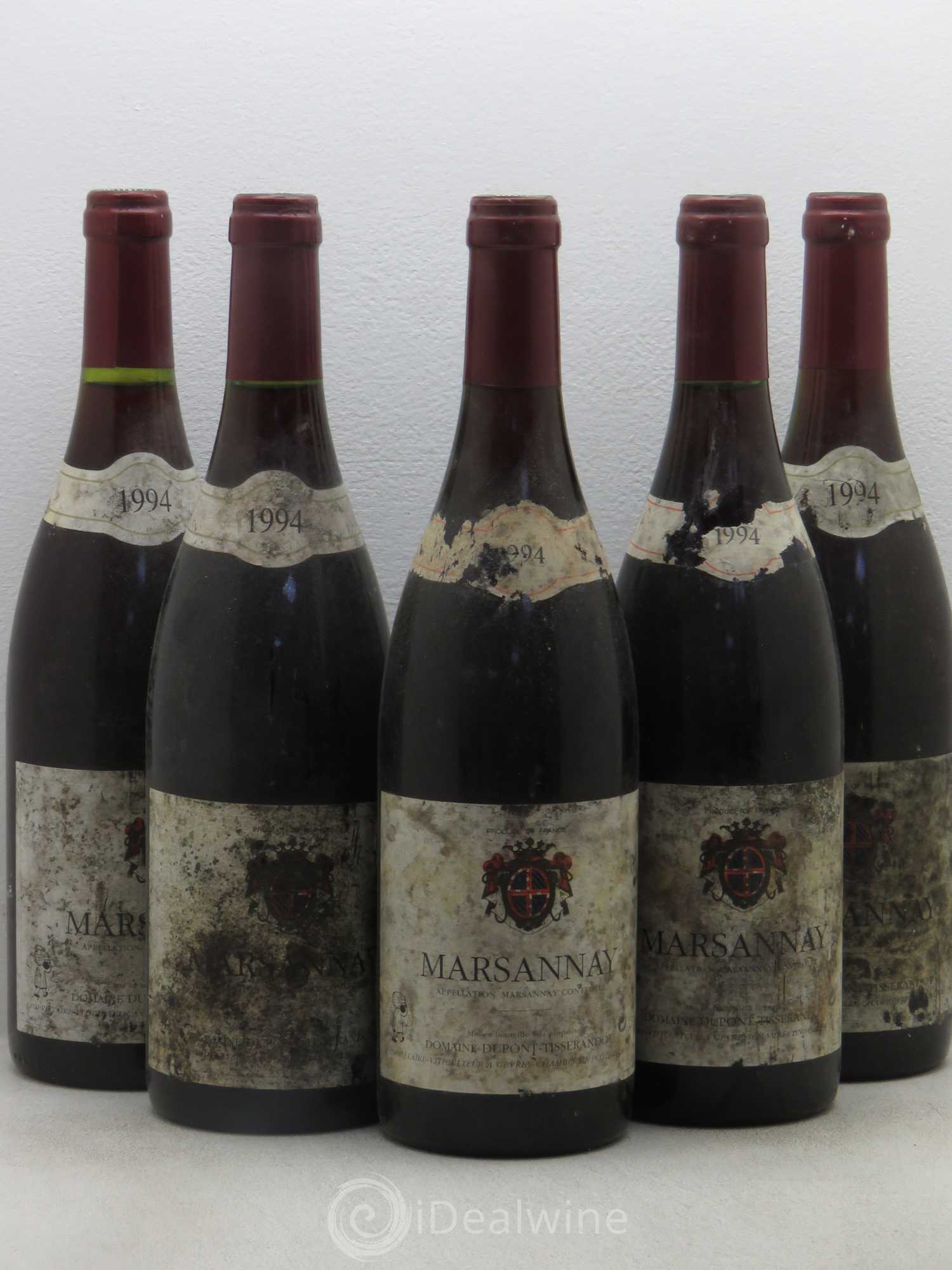 Marsannay Dupont Tisserandot 1994 - Posten von 5 Flaschen - 0
