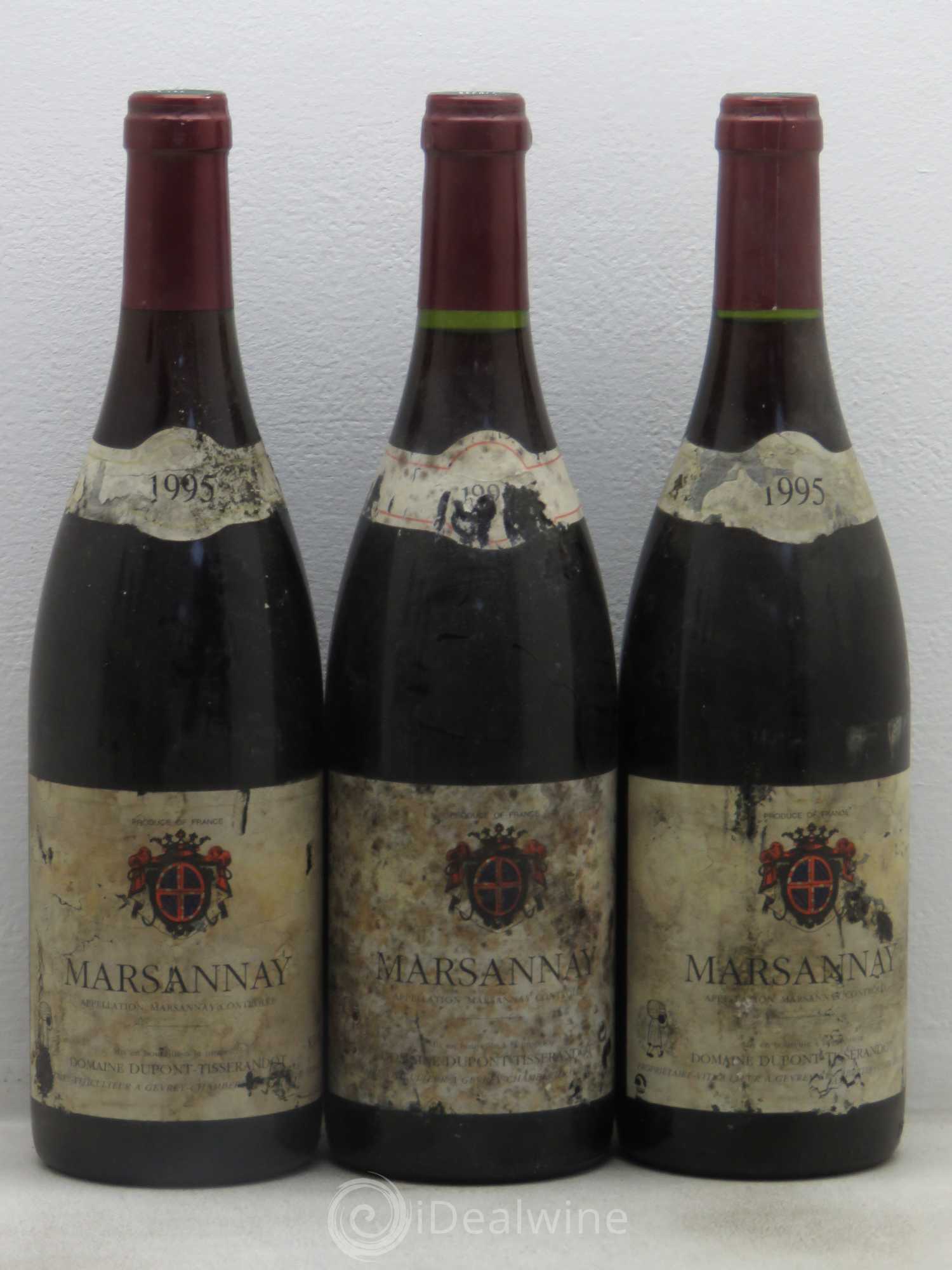 Marsannay Dupont Tisserandot 1995 - Posten von 6 Flaschen - 1