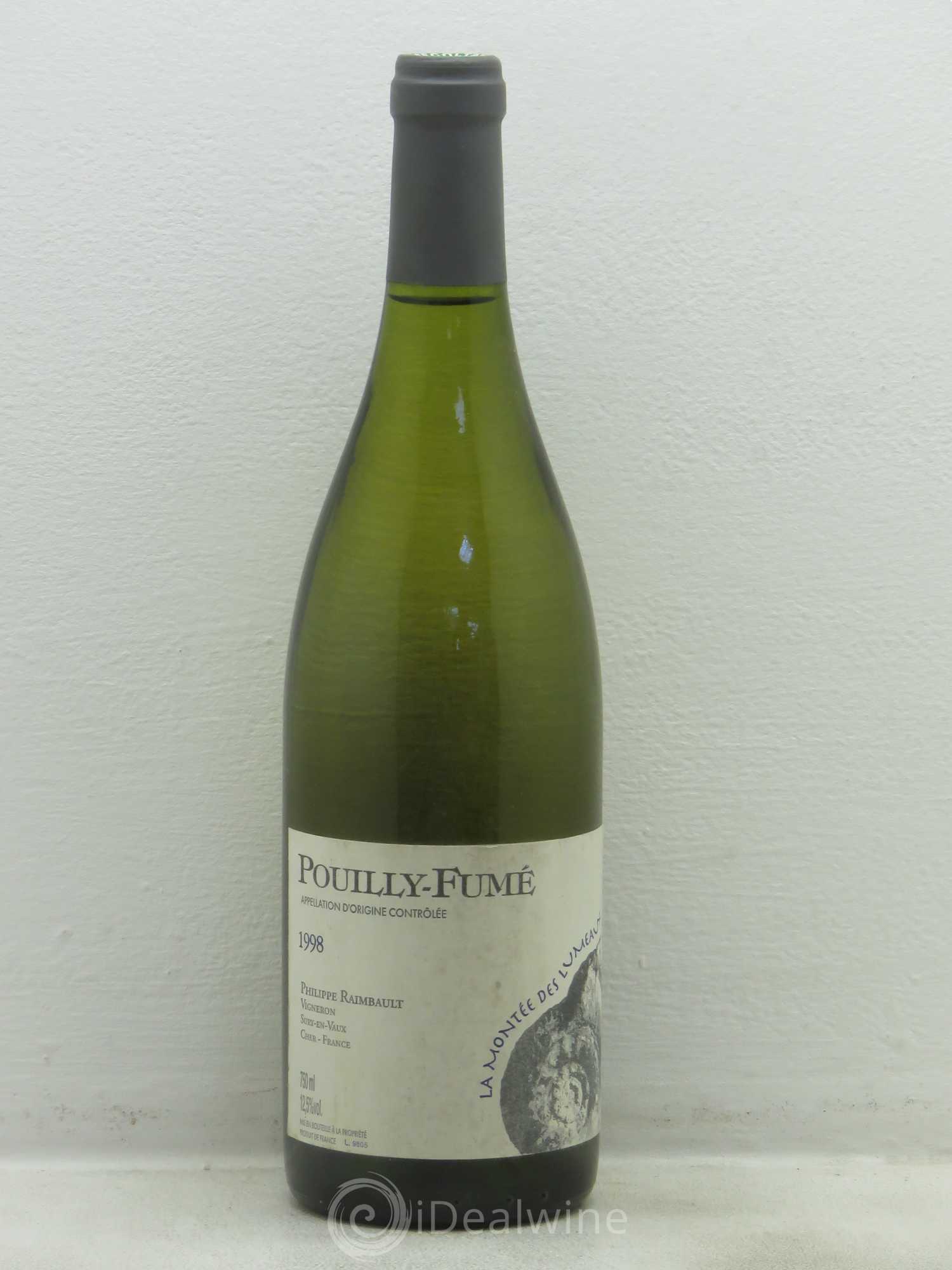Pouilly-Fumé Raimbault la montée des lumeaux 1998 - Posten von 1 Flasche - 0