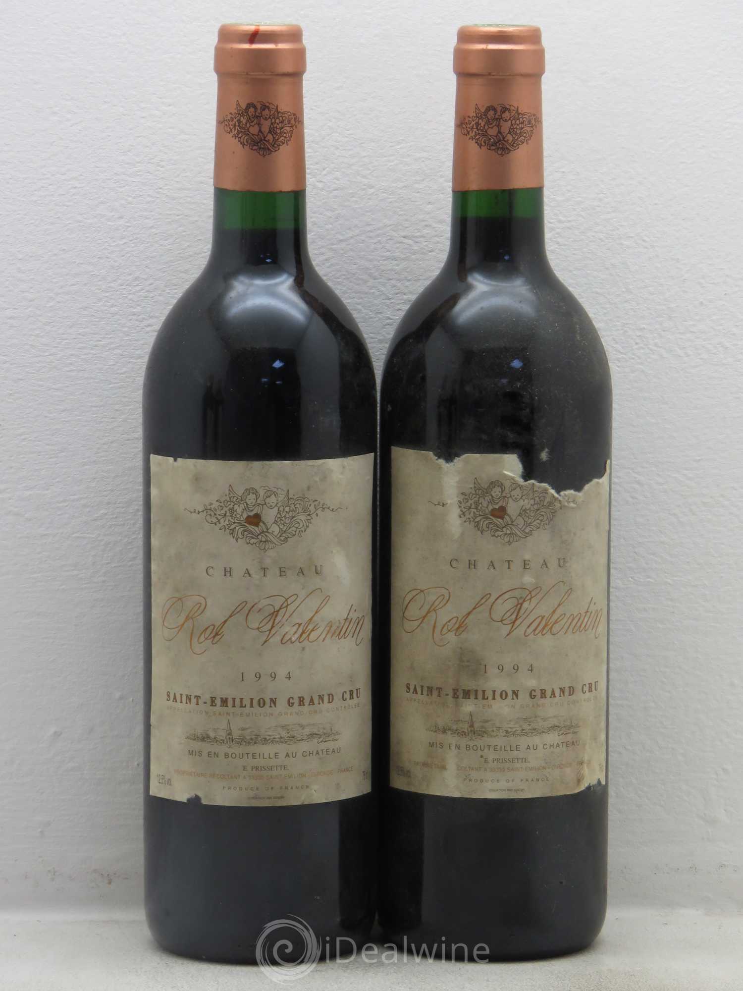 Château Rol Valentin Grand Cru Classé 1994 - Posten von 4 Flaschen - 1