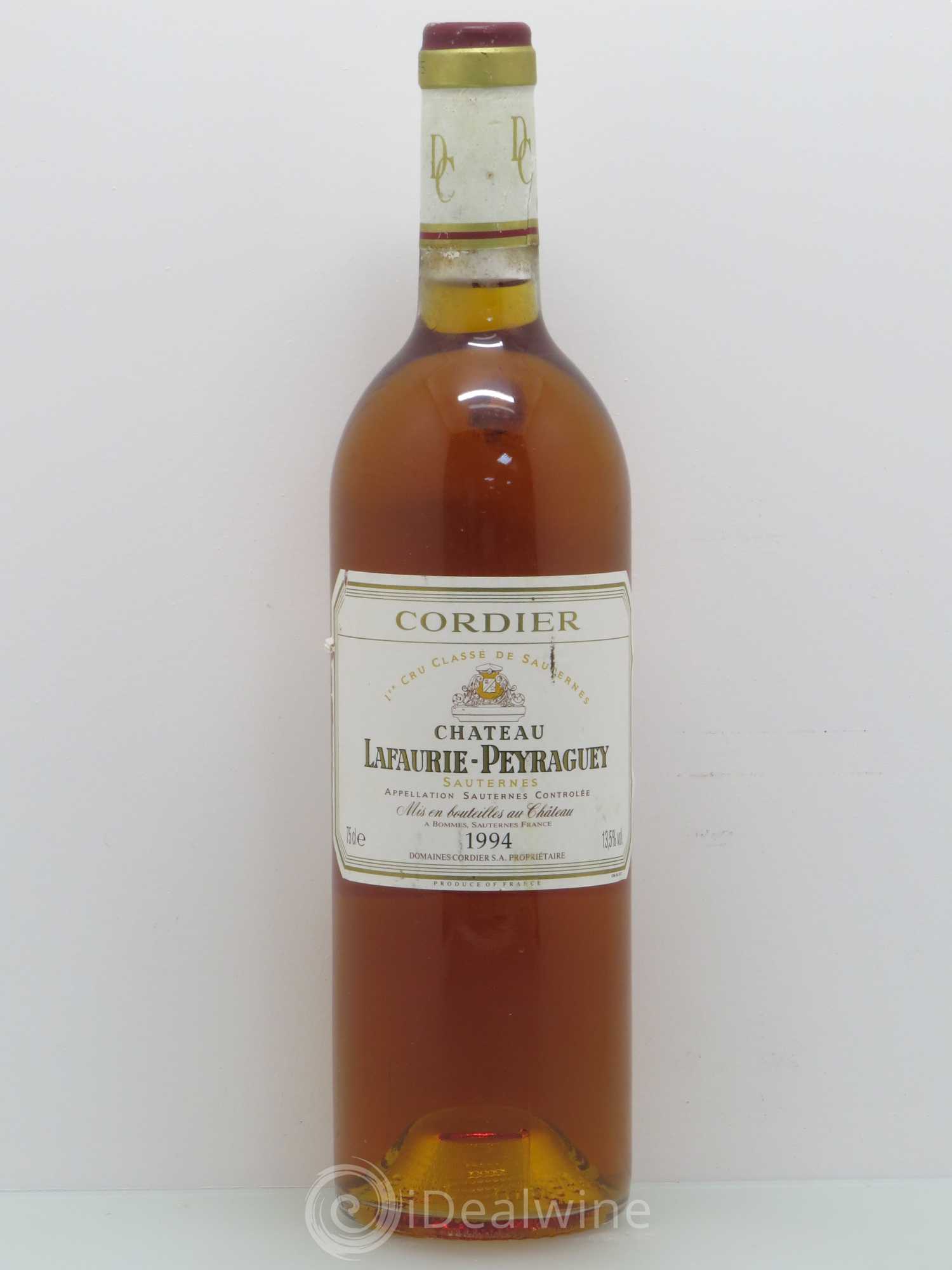 Château Lafaurie-Peyraguey 1er Grand Cru Classé 1994 - Lotto di 1 bottiglia - 0