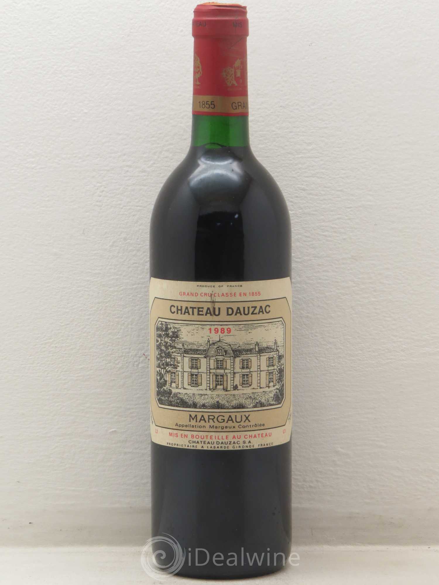 Château Dauzac 5ème Grand Cru Classé 1989 - Lot de 1 bouteille - 0