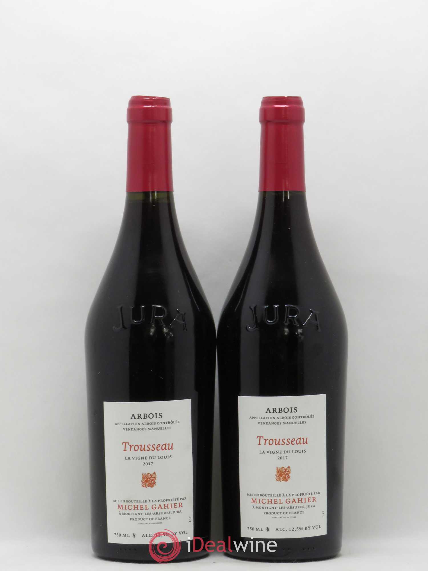 Arbois Trousseau La Vigne du Louis Michel Gahier 2017 - Posten von 2 Flaschen - 0