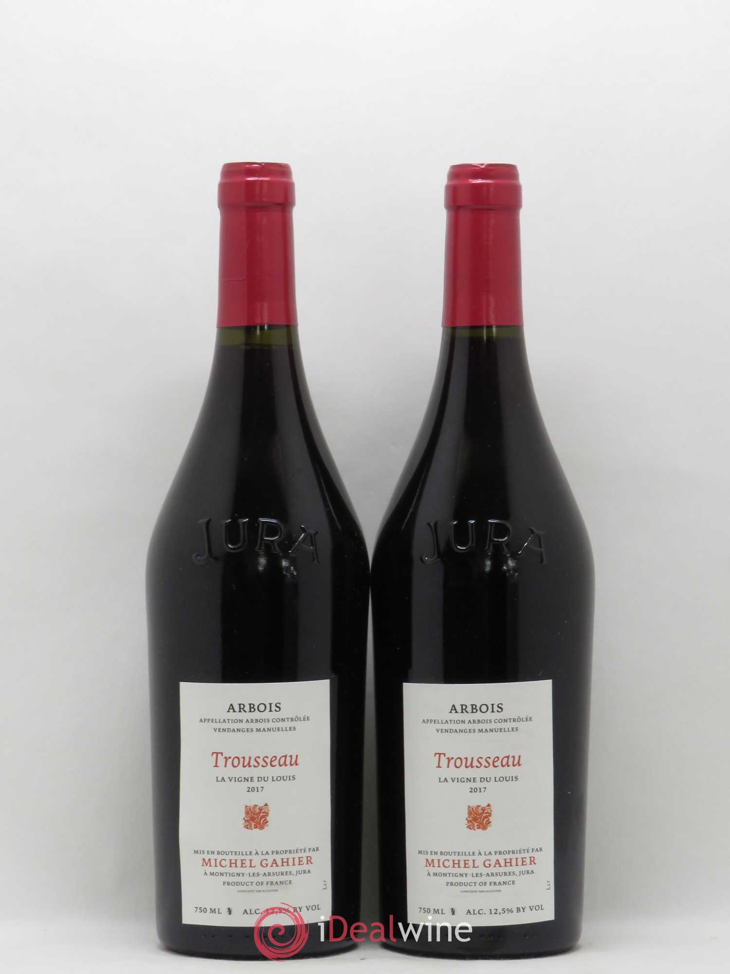 Arbois Trousseau La Vigne du Louis Michel Gahier 2017 - Posten von 2 Flaschen - 0