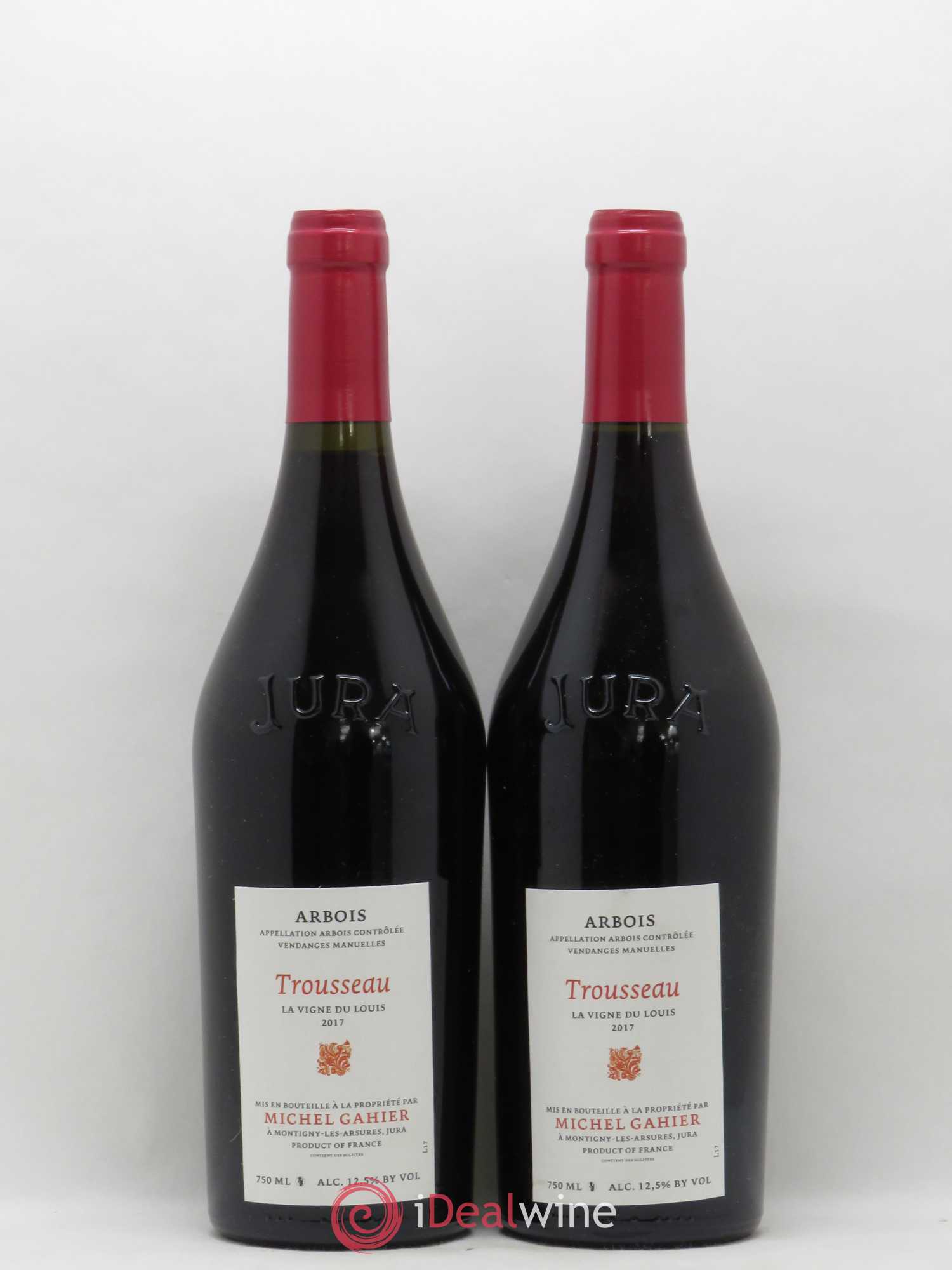 Arbois Trousseau La Vigne du Louis Michel Gahier 2017 - Posten von 2 Flaschen - 0
