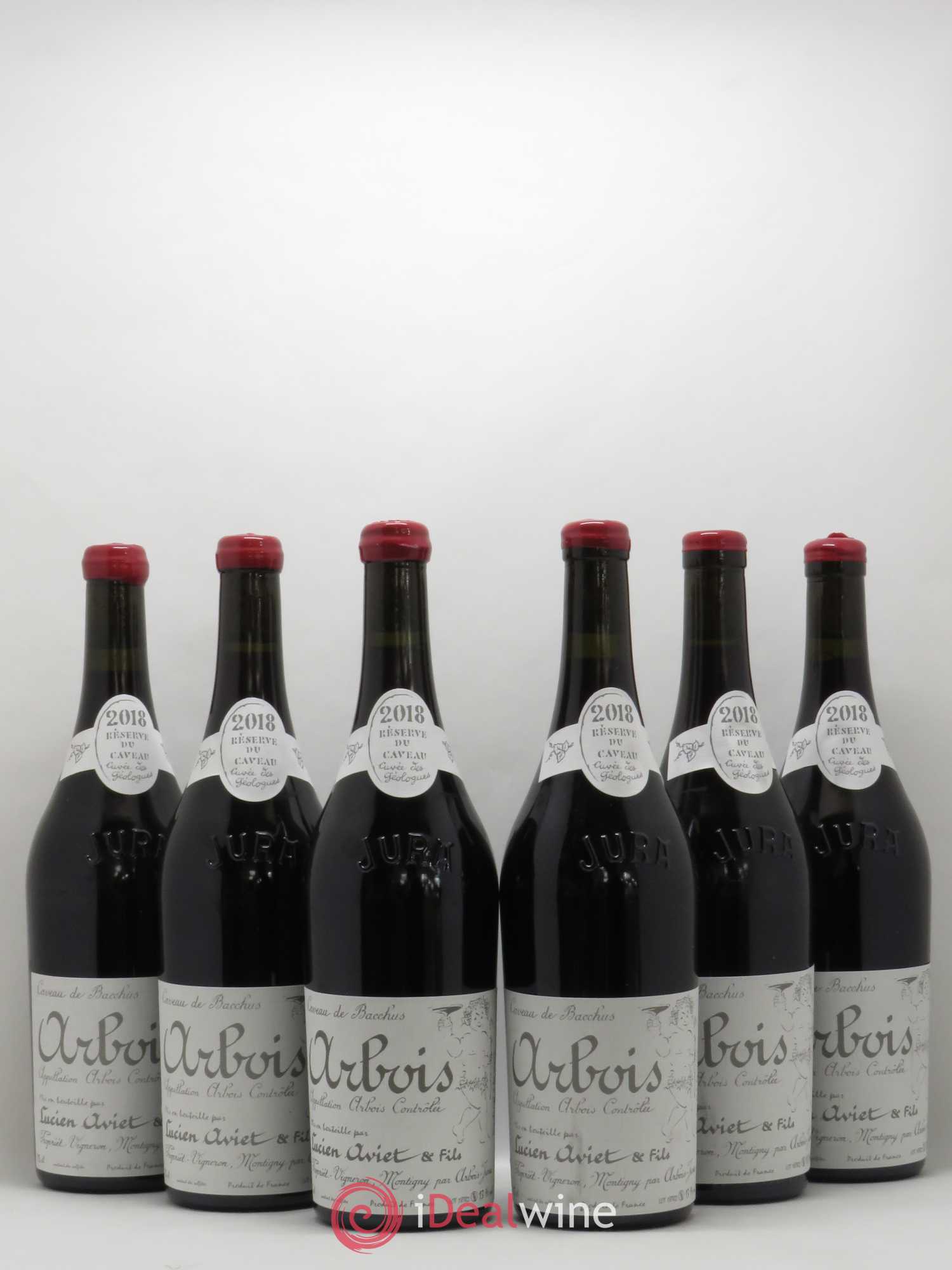 Arbois Cuvée des Géologues Lucien Aviet 2018 - Posten von 6 Flaschen - 0
