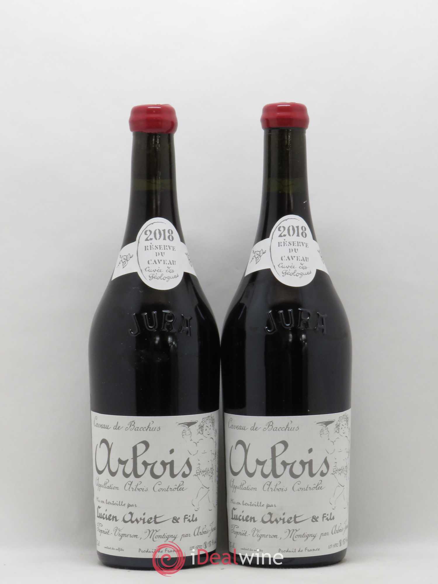 Arbois Cuvée des Géologues Lucien Aviet 2018 - Posten von 2 Flaschen - 0