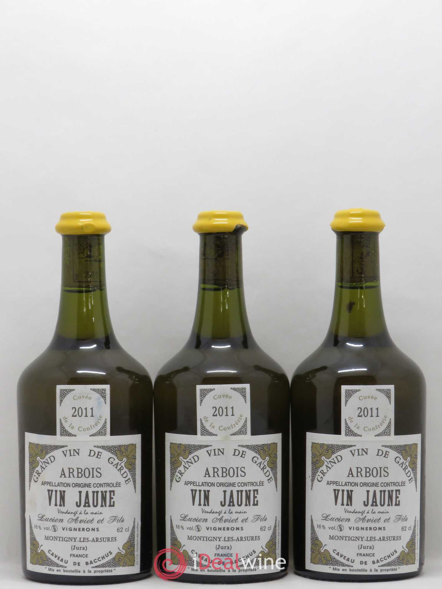 Arbois Vin Jaune Aviet 2011 - Lot de 6 bouteilles - 1