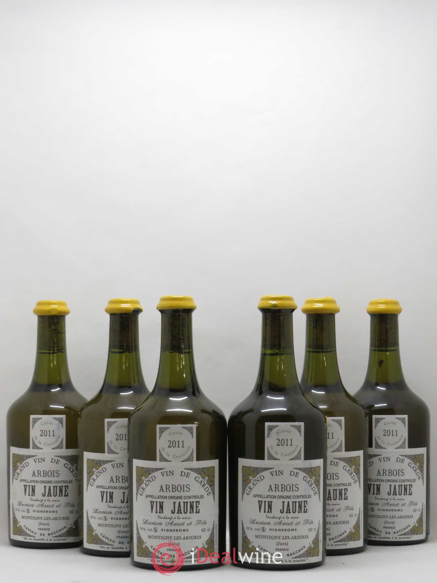 Arbois Vin Jaune Aviet 2011 - Lot de 6 bouteilles - 0