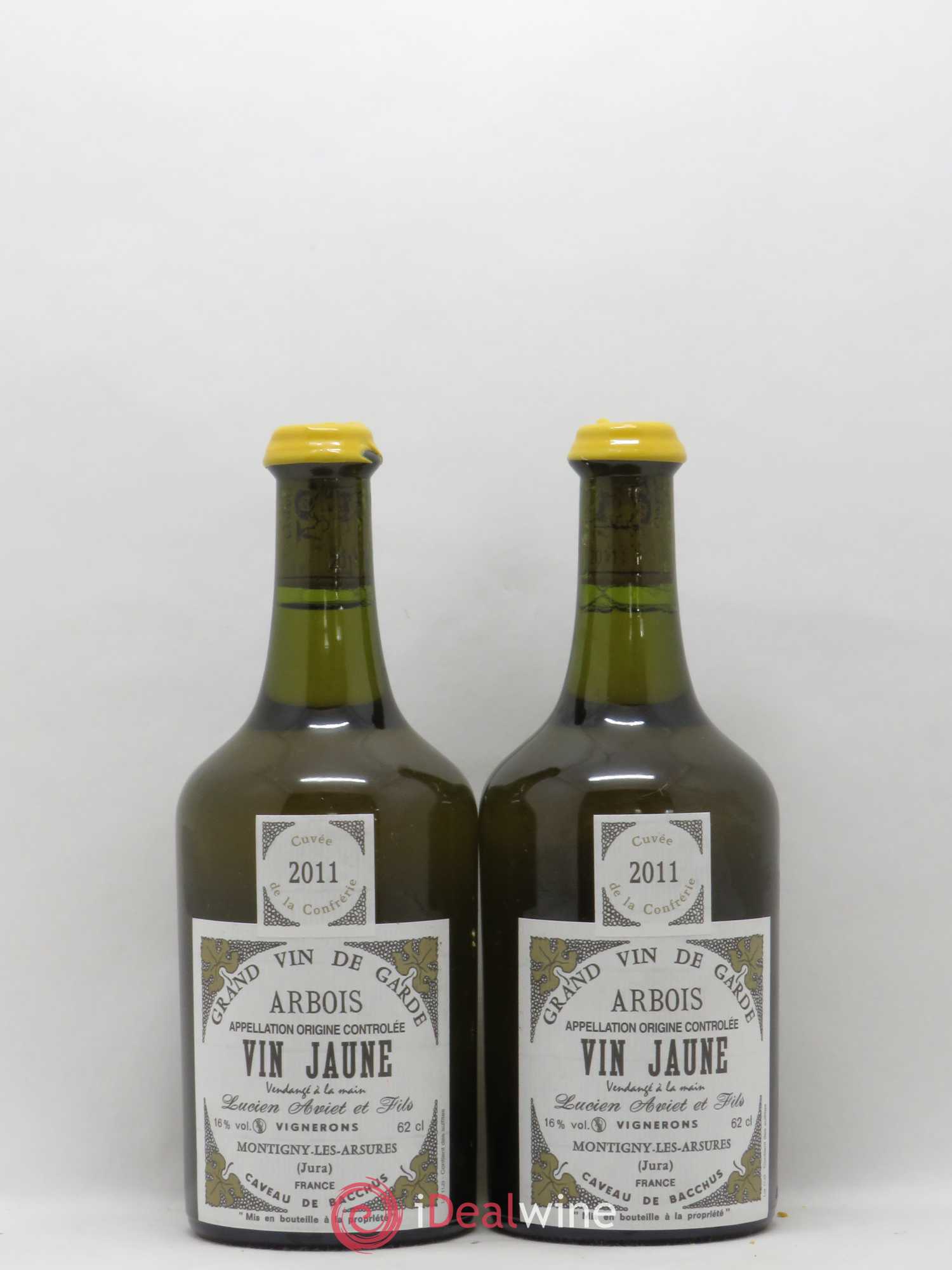 Arbois Vin Jaune Aviet 2011 - Lot de 2 bouteilles - 0
