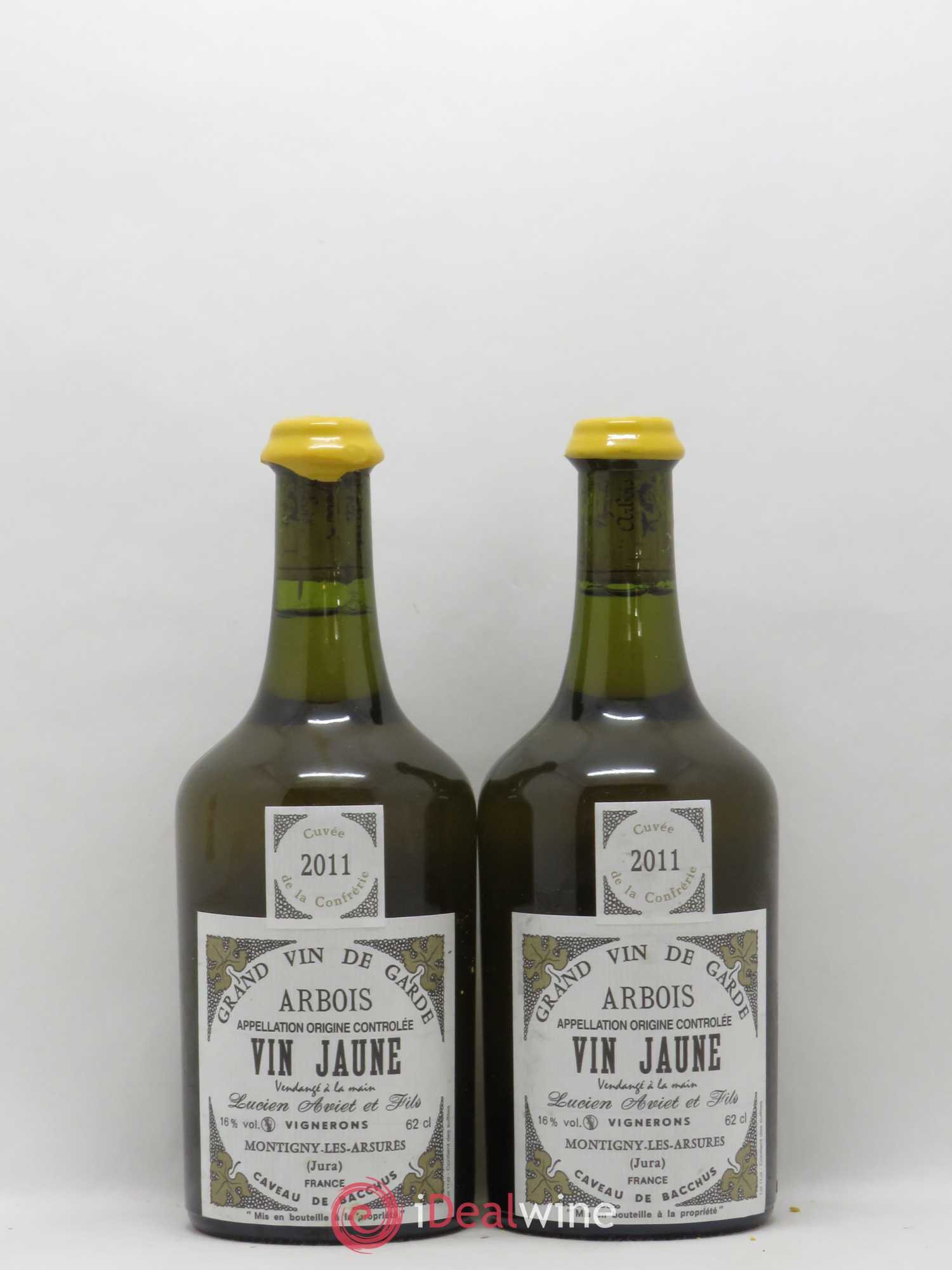 Arbois Vin Jaune Aviet 2011 - Lot de 2 bouteilles - 0