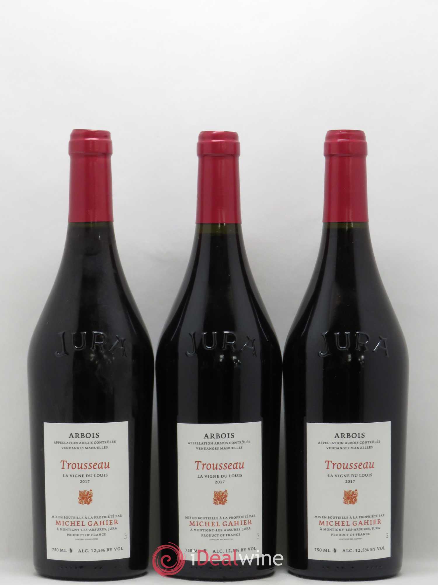 Arbois Trousseau La Vigne du Louis Michel Gahier 2017 - Posten von 6 Flaschen - 2