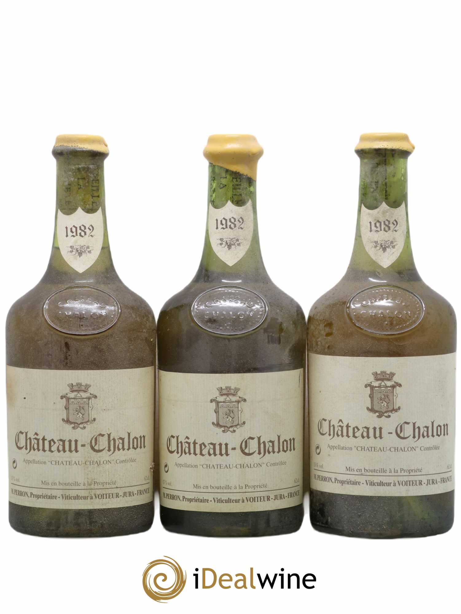 Château-Chalon M. Perron 1982 - Lot de 3 bouteilles - 0
